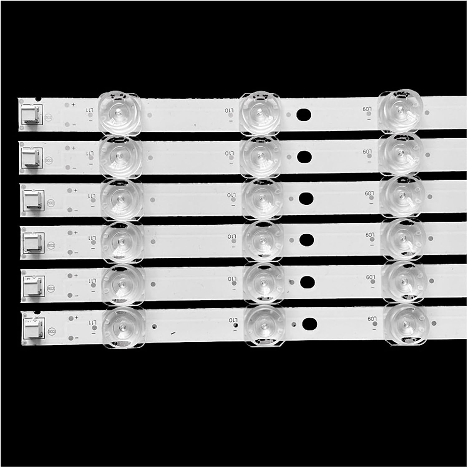 6Pcs TV Backlight Strips for Ch.Ang/Hong 65Inch JL.D650B1330-002BS-M 65D2S 65DP200 65A4U 65A5U 65F9 65D2P 65Z7G 65D4P 65Q6S 65G78