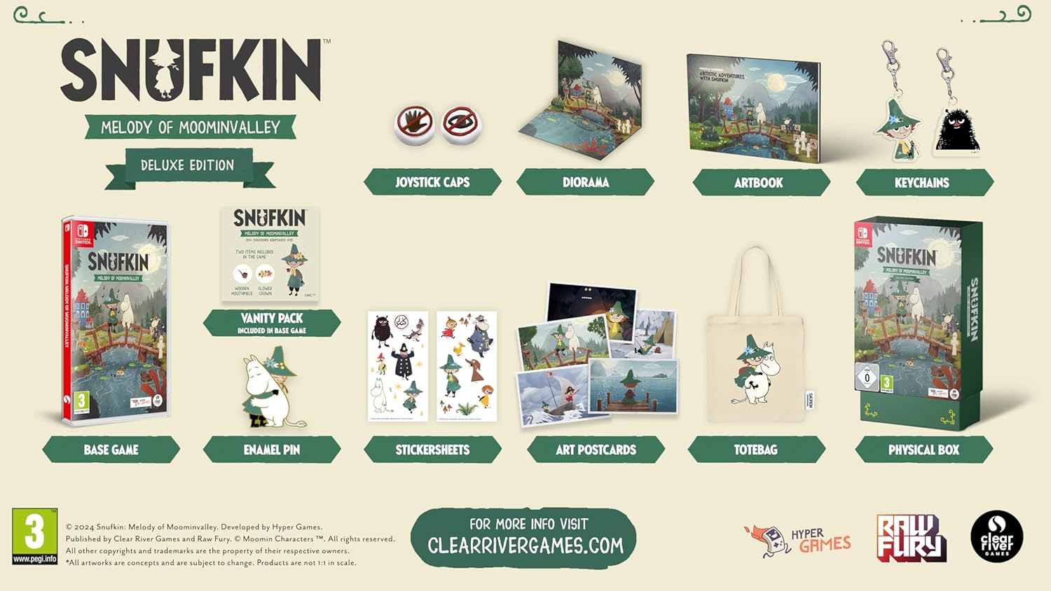 Snufkin Melody of Moominvalley Deluxe Edition NS image number 4