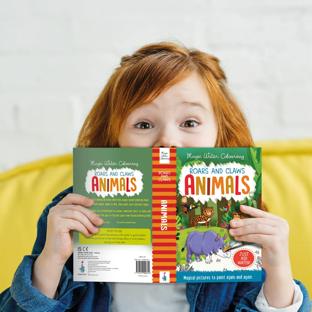 Roars and Claws Animals (Magic Water Colouring) image number 5