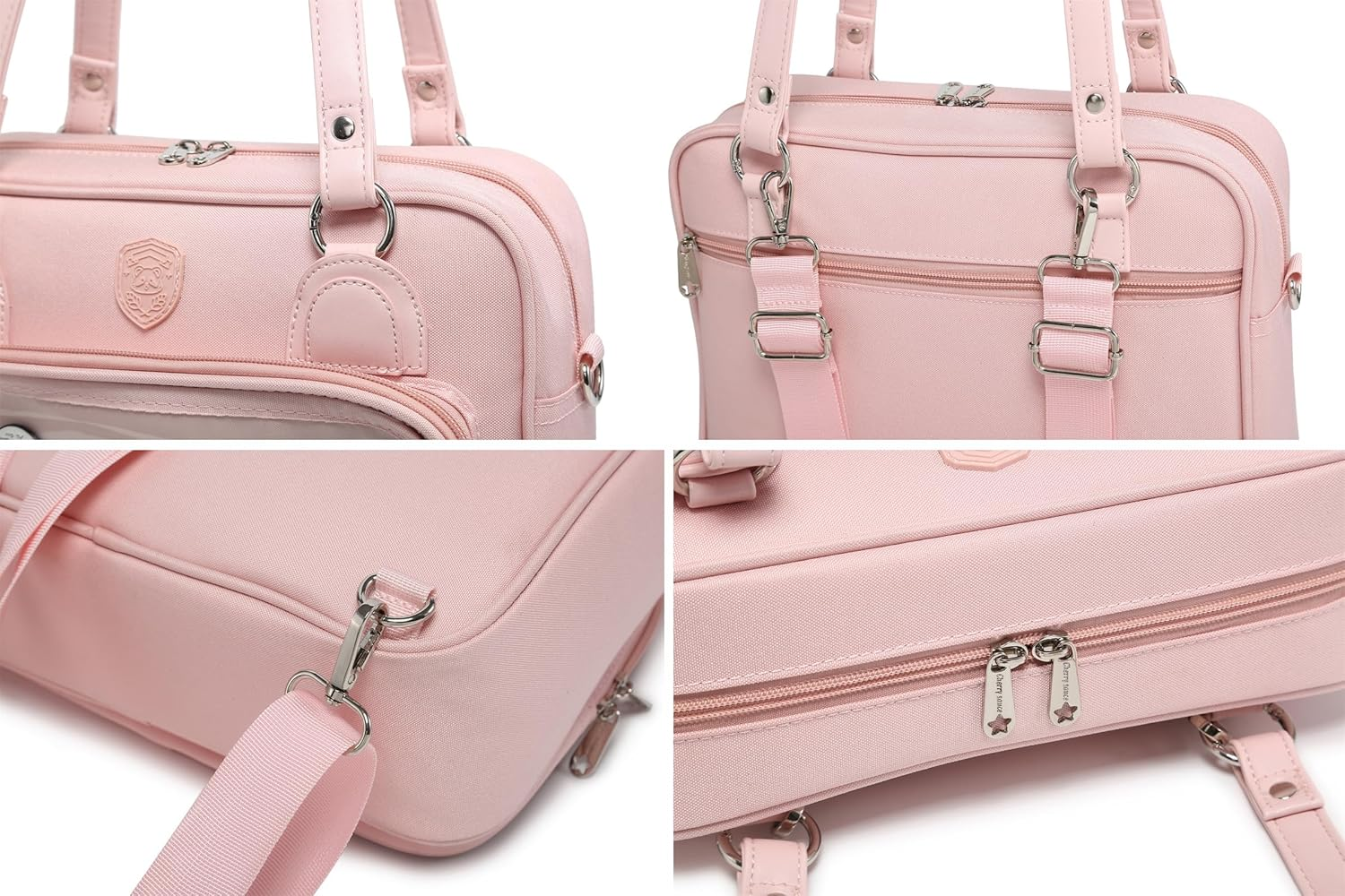 RAINBOW SMILE Ita Bag Heart Messenger Japanese School Bag Kawaii Large Anime Shoulder Handbags image number 2