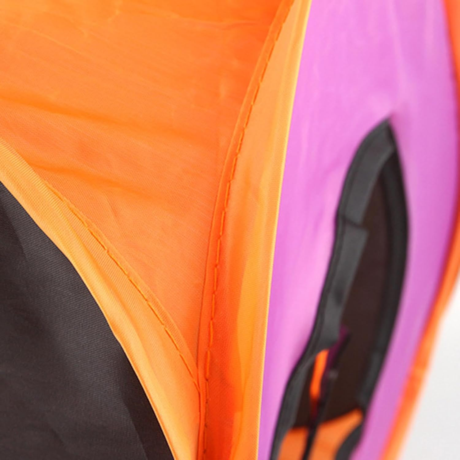 Indoor Cat Toys, Cute Interactive Cat Tunnel, Interactive Feather Ball Spring Toys Cat Cube, Halloween Folding Square Tunnel for Cats and Kitty - 16Pcs image number 5