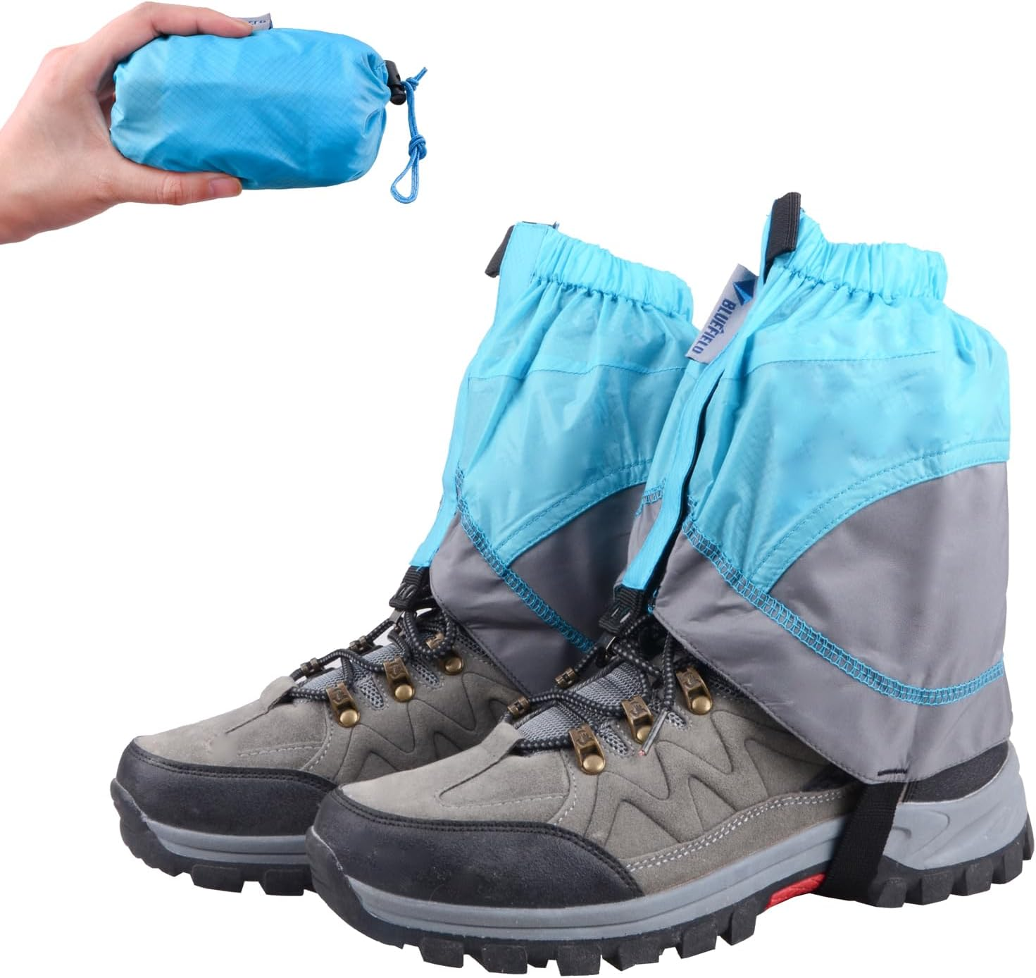 TRIWONDER Gaiters Low Gators Lightweight Gators Waterproof Ankle Gaiters for Hiking Mountain Climbing Travelling