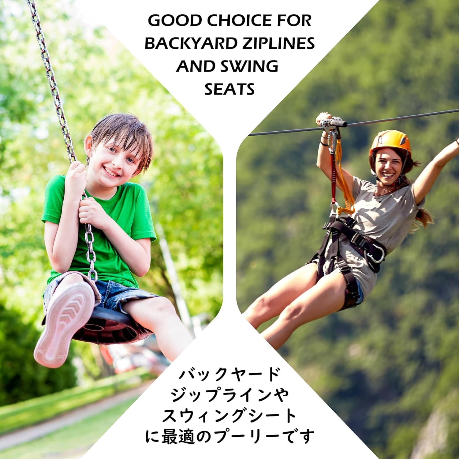 TRIWONDER 20Kn Climbing Pulley Rescue Pulley Single Sheave Aluminum Fixed Eye Rock Rope Pulley