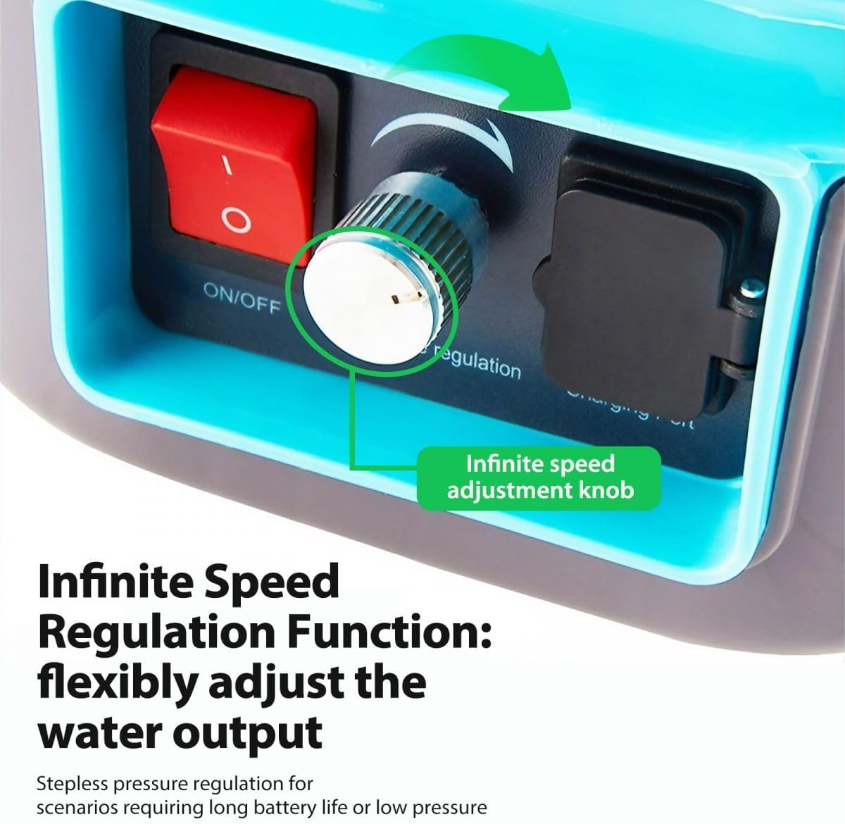 AUSWAY 16L Electric Backpack Sprayer 12V Battery Powered Rechargeable Knapsack Garden Watering Lawn Weed Disinfection Agriculture Car Wash Spray Equipment