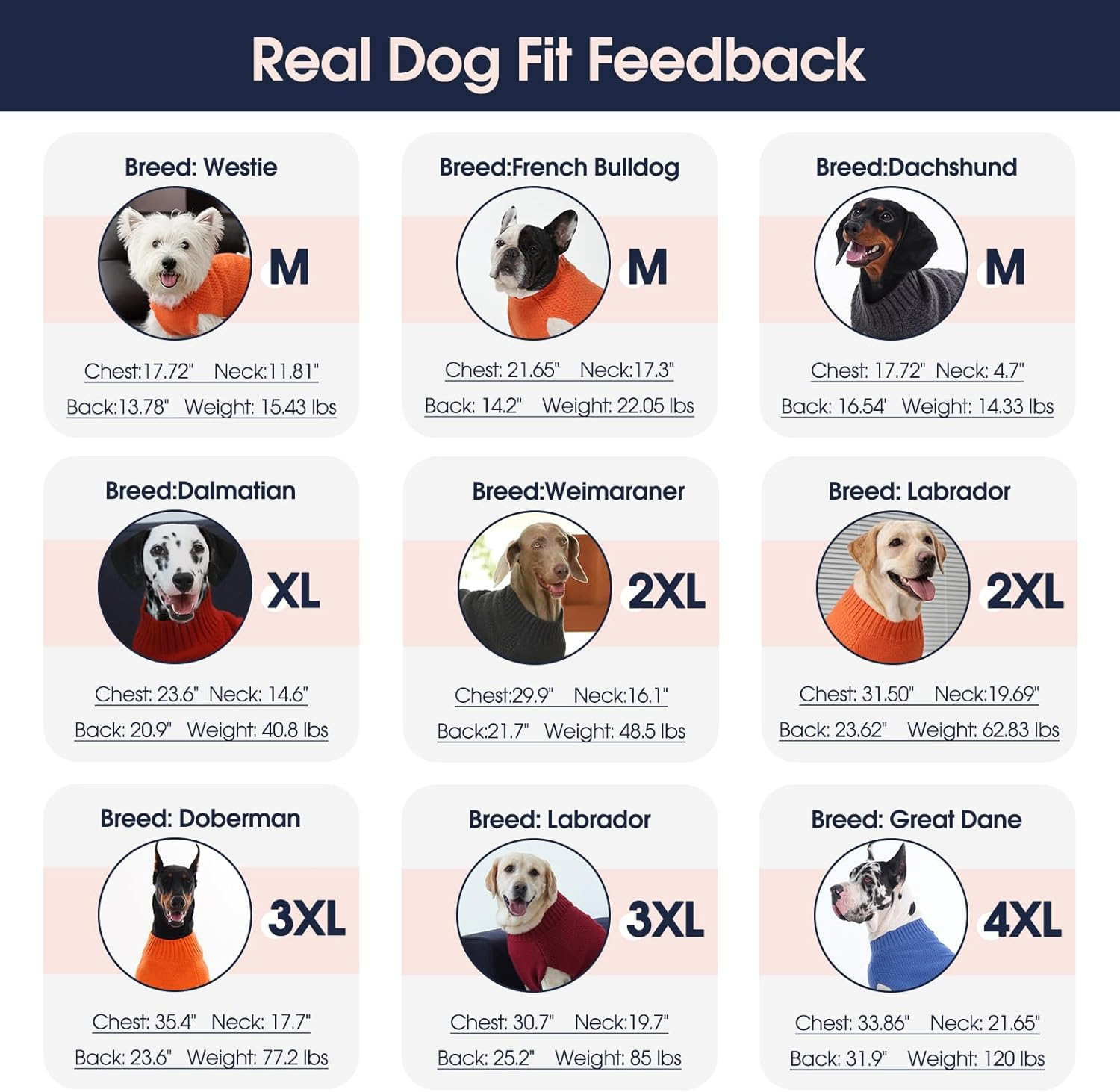 Iecoii Dog Sweater,Dog Sweaters for Medium Dogs Girl and Boy,Thermal Knitted Dog Christmas Sweater for Cold Weather,Small Medium Dog Sweaters for Christmas Outfits,Pug,Dachshund Sweaters,Darkgrey-Xl image number 4