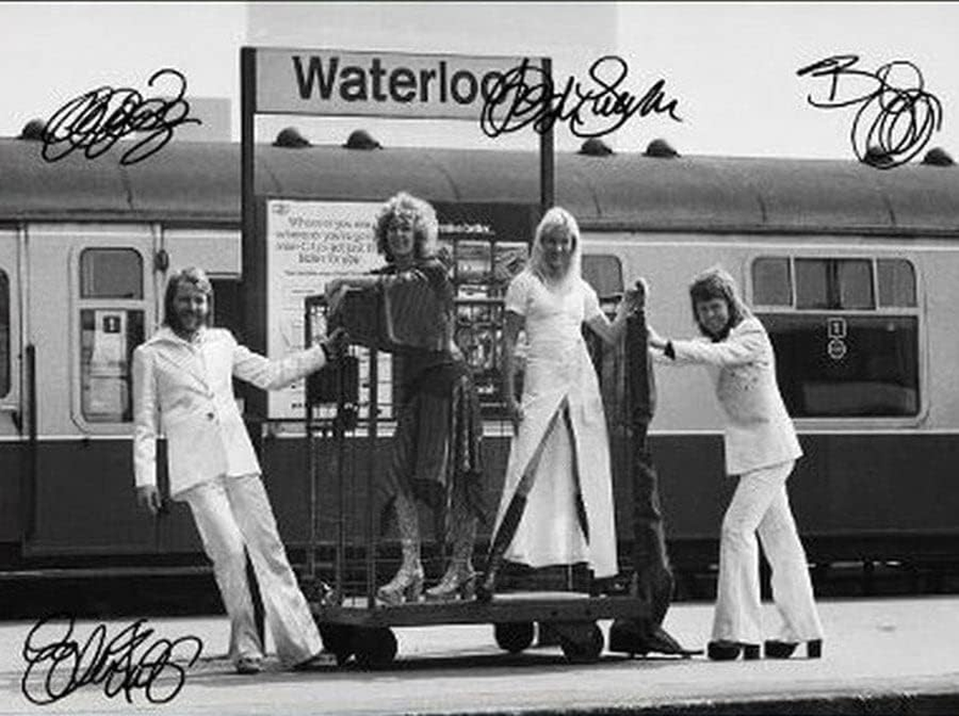 ABBA Music Band Autographed Signed Autographed Photo Poster Memorabilia A4 210X297Mm