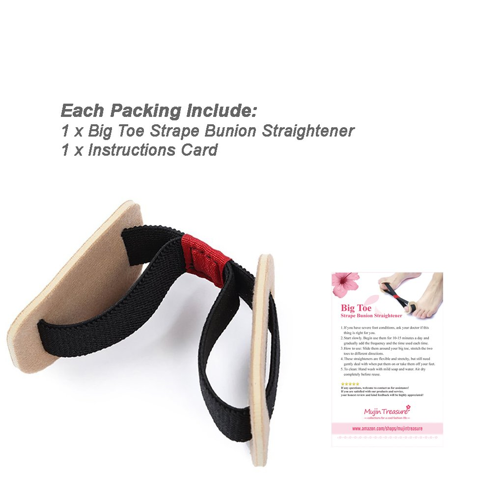 Big Toe Strap Bunion Straightener Stretchy Belt Toe Stretcher Alignment Hallux Valgus Corrector Foot Pain Relief image number 5