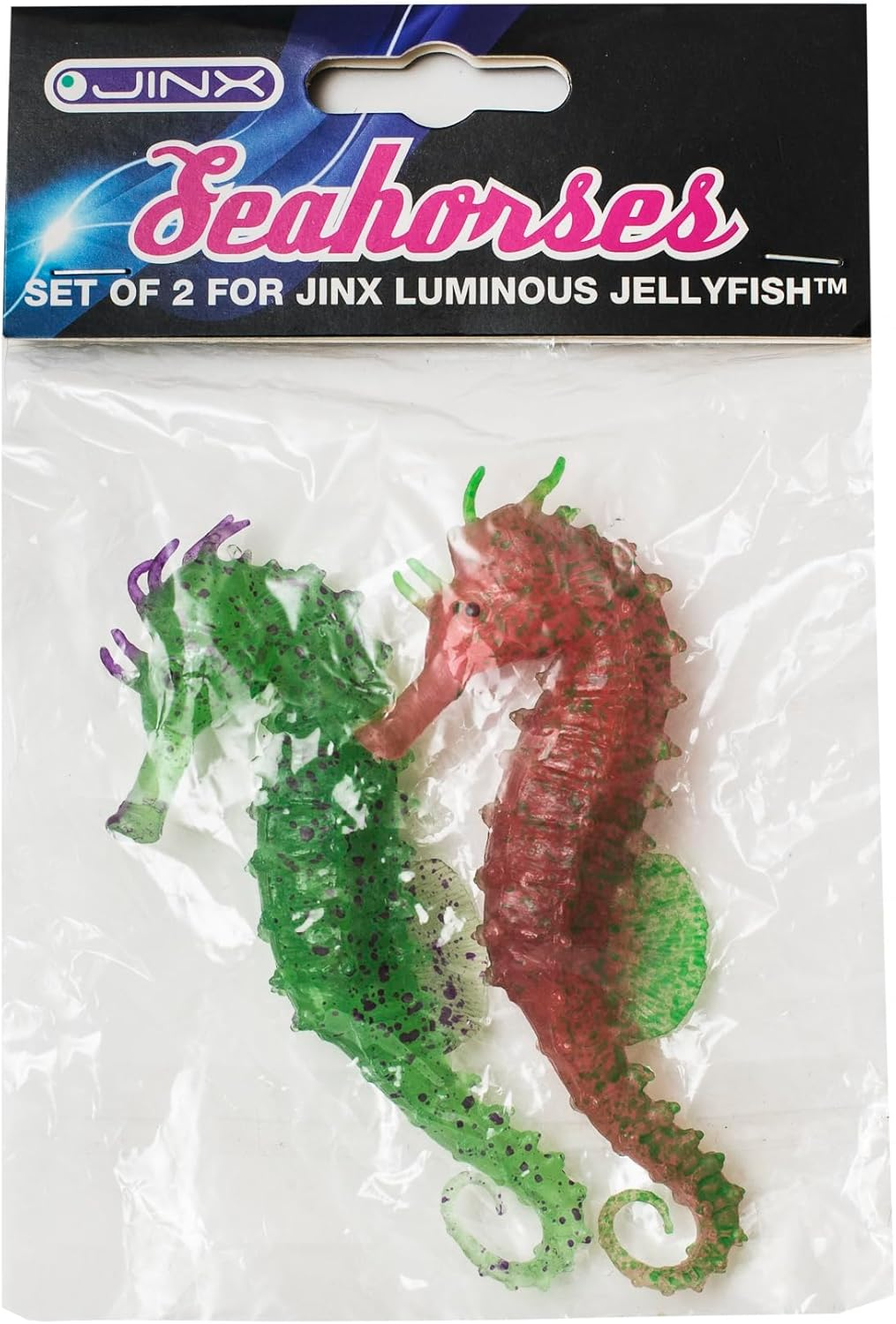 Baby Jellyfish Accessory for JINX Luminous Jellyfish Lamp - Small Silicone Jellyfish - Night Light Enhancer for Mood Lighting (Set of 2) image number 5