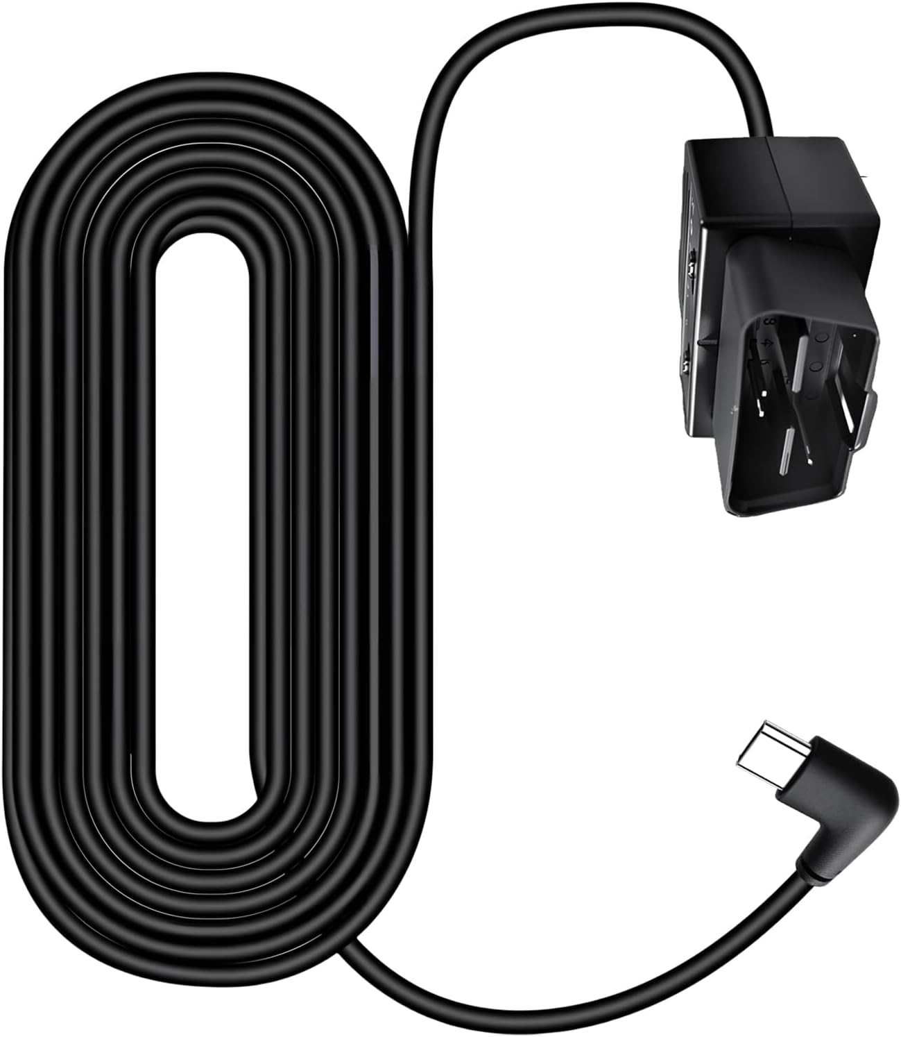 GKU OBD Hardwire Kit for Dash Camera, Adjustable with Voltage and Park Mode Time