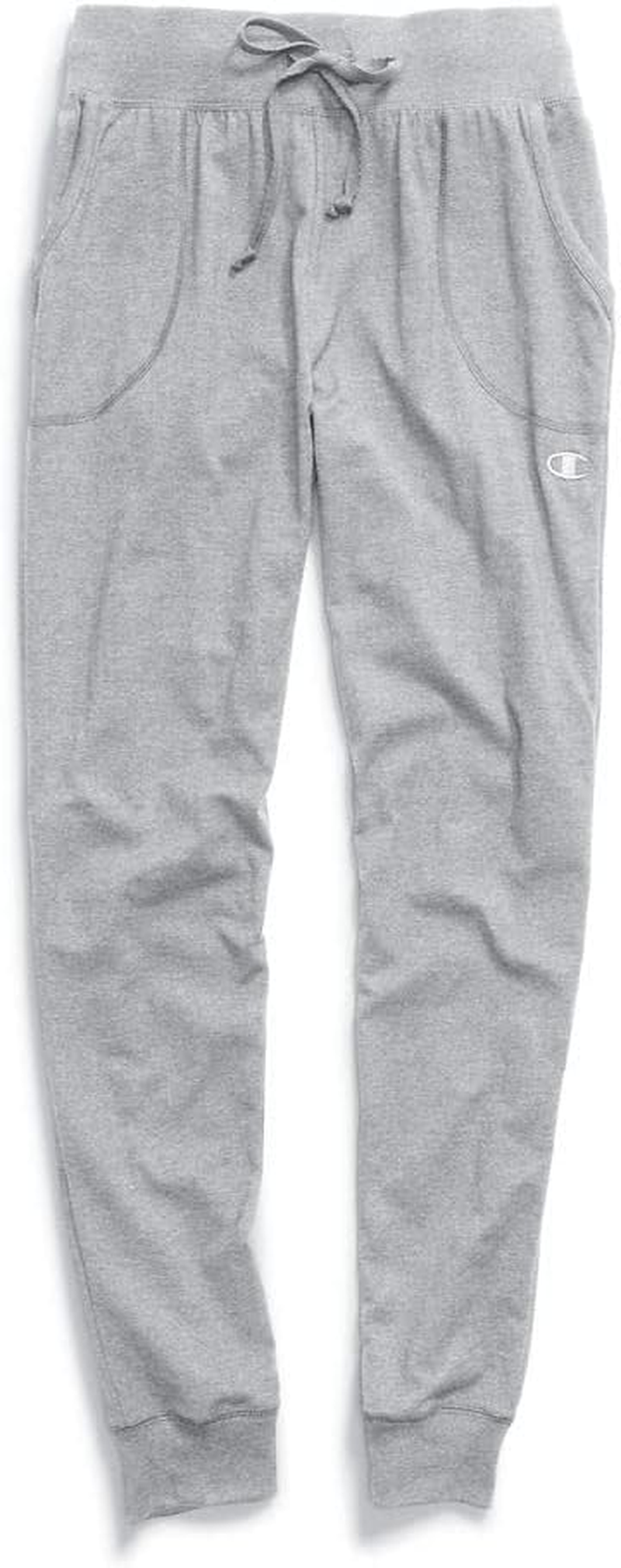 Champion Women'S Joggers, Lightweight Lounge, Comfortable Jersey Lounge Pants for Women, 29, Oxford Gray, Small image number 5
