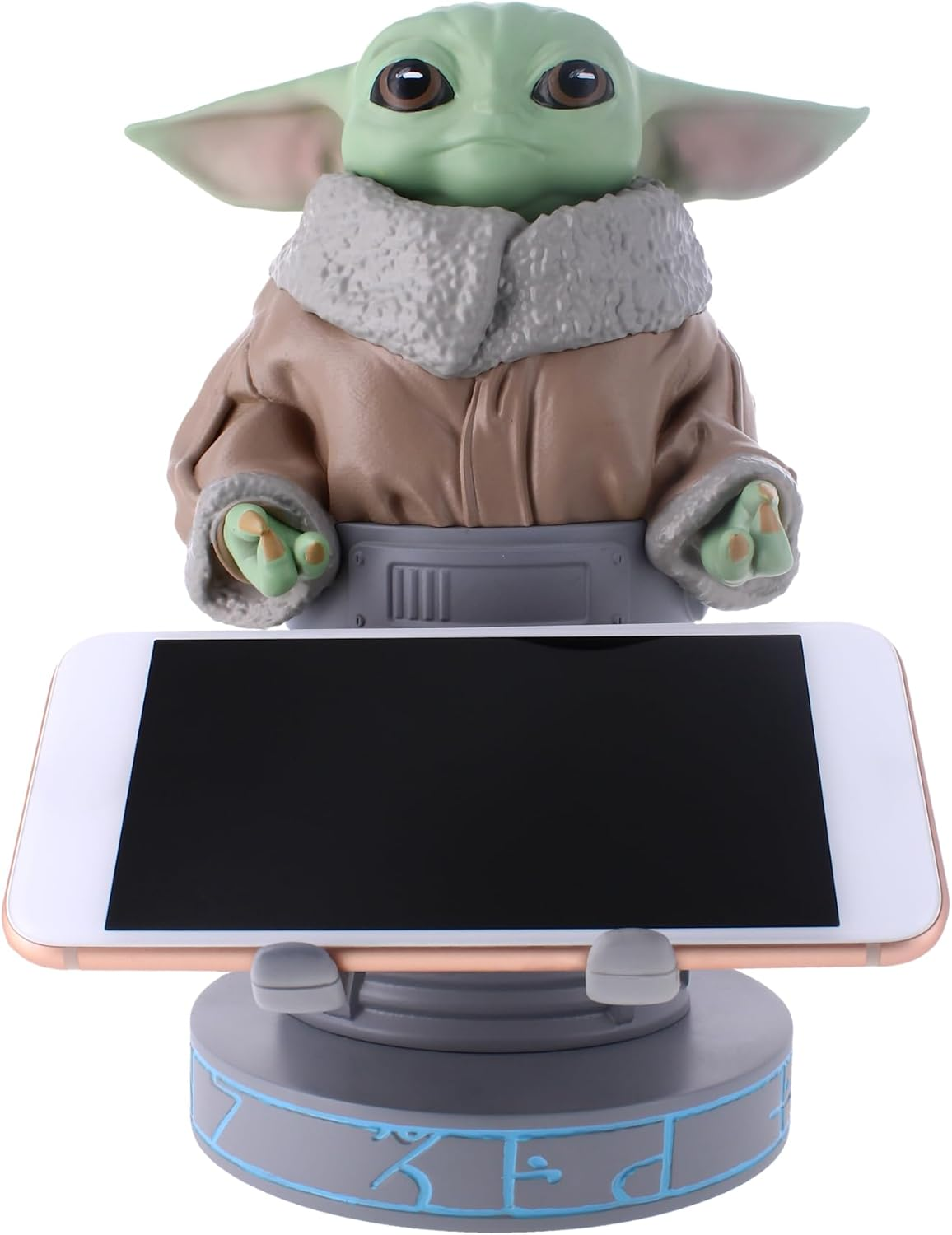 Cable Guys - Star Wars Grogu Seeing Stone Pose Gaming Accessories Holder & Phone Holder for Most Controller (Xbox, Play Station, Nintendo Switch) & Phone image number 1