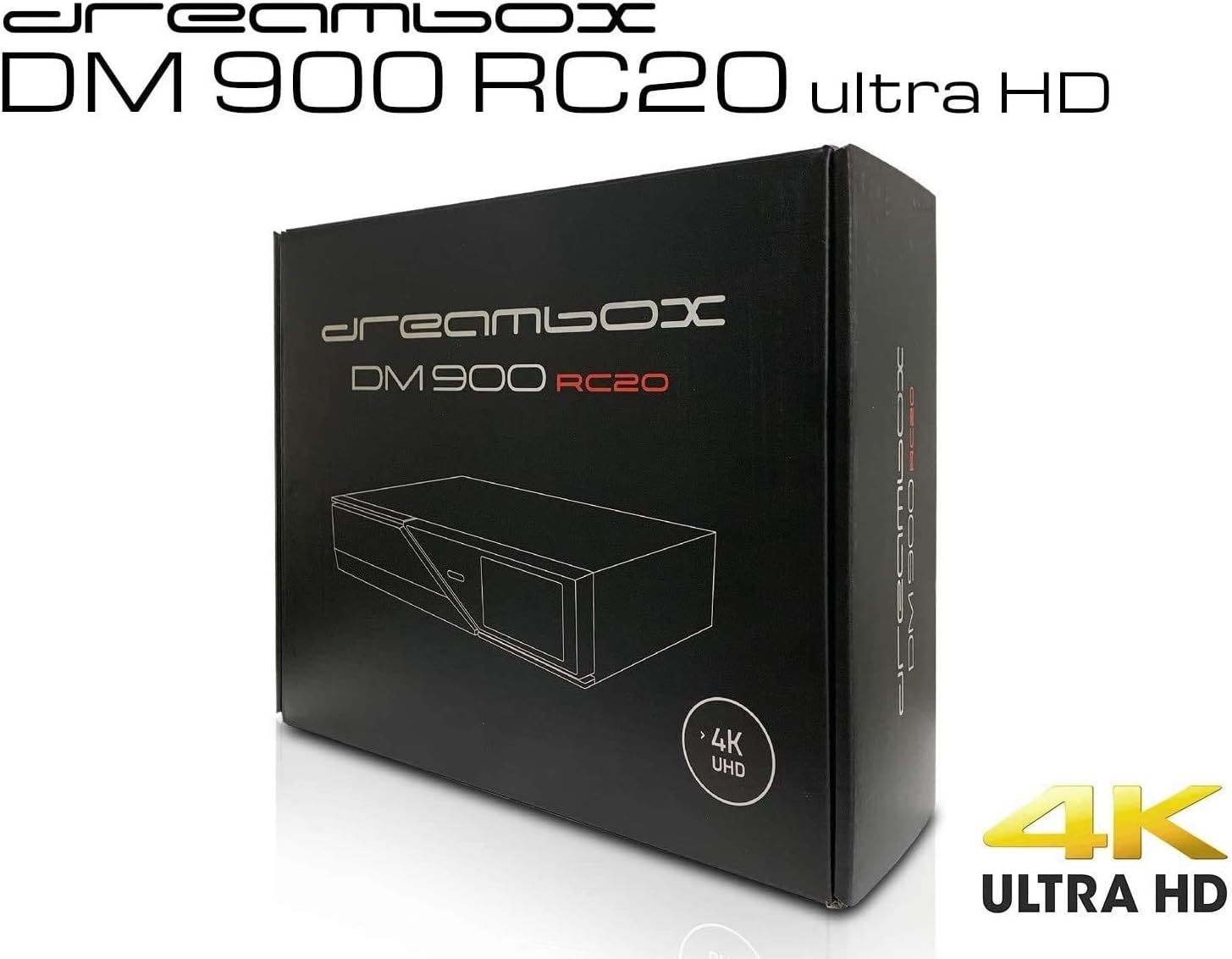 Dreambox DM900 RC20 UHD 4K 1X DVB-S2X FBC MS Twin Tuner E2 Linux PVR Ready Receiver image number 6