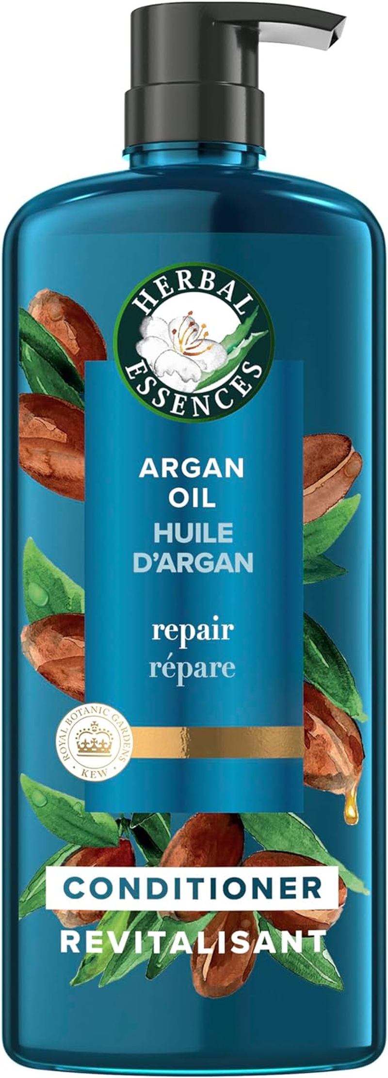 Herbal Essences Bio Renew Repair Argan Oil Conditioner, 600Ml image number 5