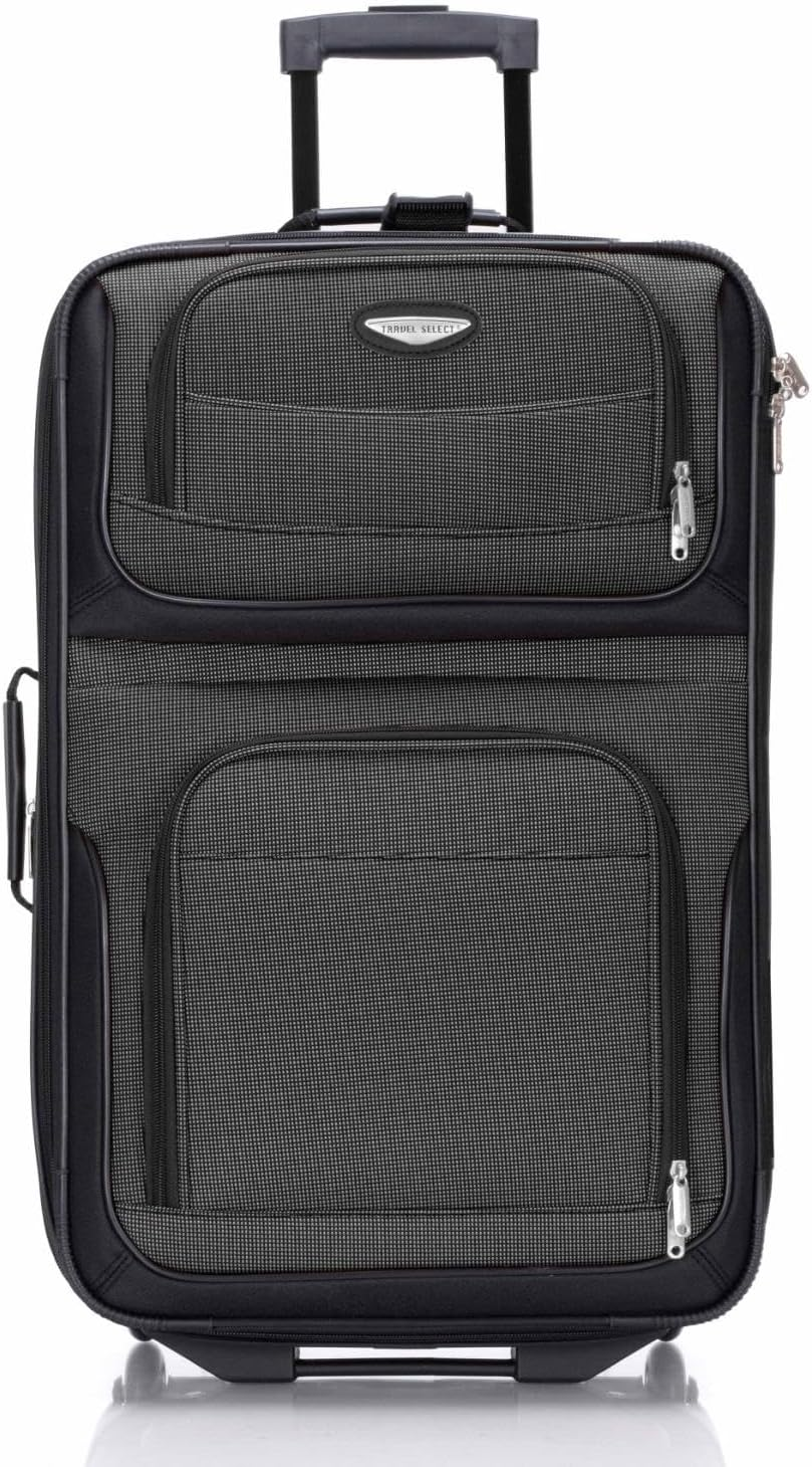 Traveler'S Choice Amsterdam 25-Inch Expandable Rolling Upright, Navy (Blue) - TS6950N25