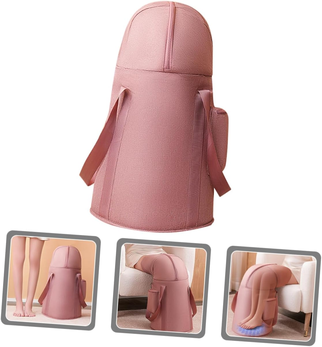 Beatifufu Portable Foot Bath Soaking Bucket Insulated Foldable Spa Tub for Home Travel image number 2