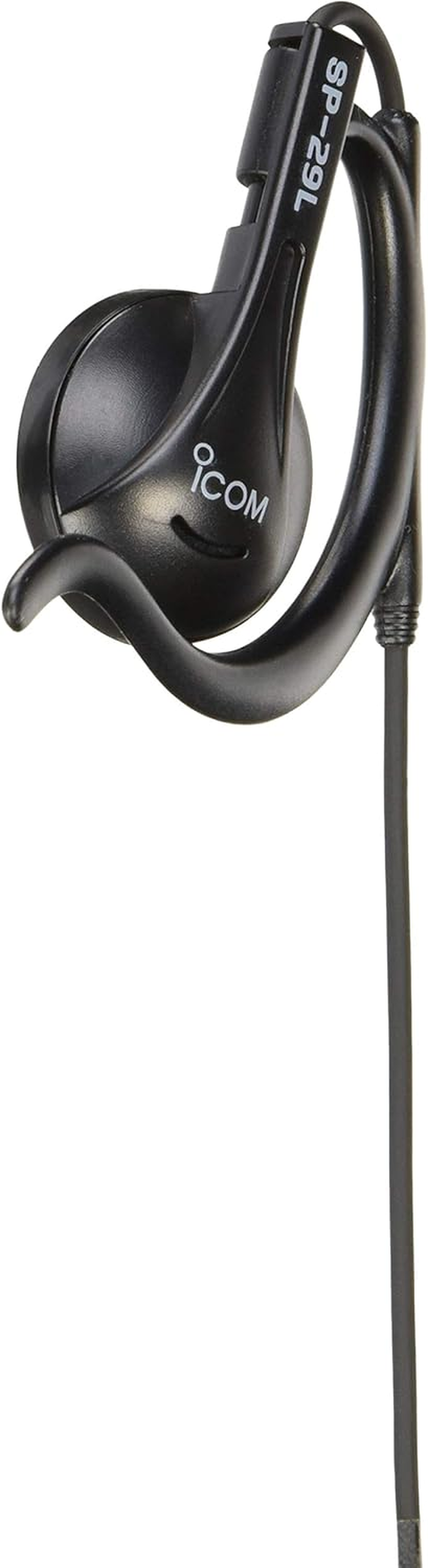 ICOM SP-29L Ear-Hook Earphones, Black, 3.5&Phi;, L-Shaped