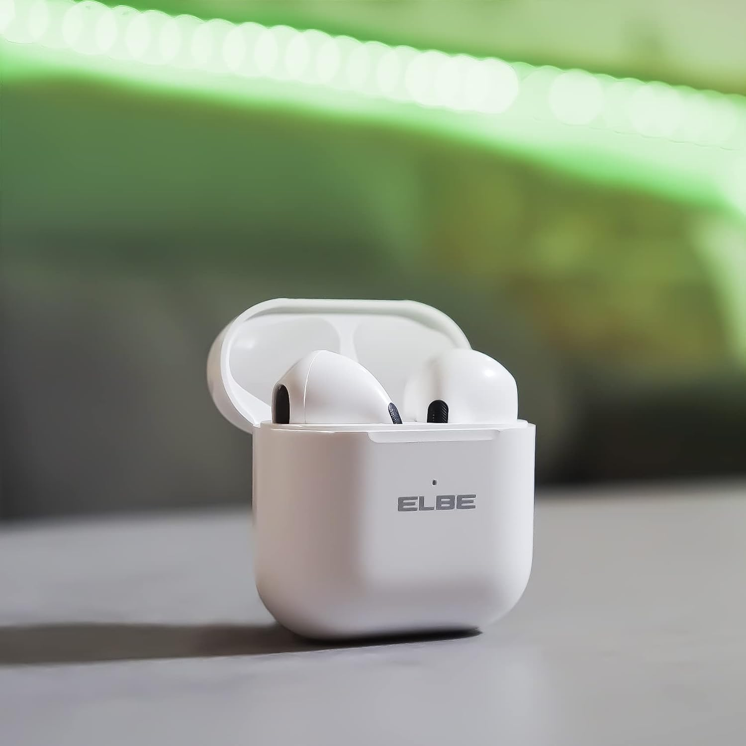 Elbe ABTWS-003-B Wireless Bluetooth Headphones - White image number 2