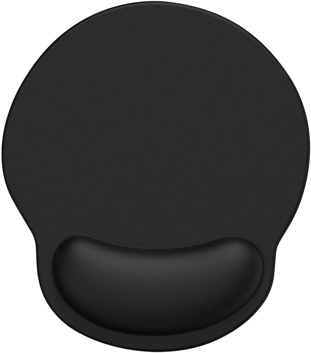 Mouse Pad with Wrist Rest, Ergonomic Non-Slip Base Large Computer Mousepad with Wrist Support for Pain Relief, Laptop, Office & Home image number 1