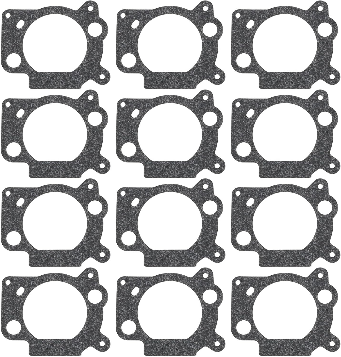 LT Easiyl 16Pcs Air Cleaner Gasket Carburettor Gasket Air Filter Gasket Replace Part 691894 273364 Compatible with Briggs & Stratton Engine image number 2