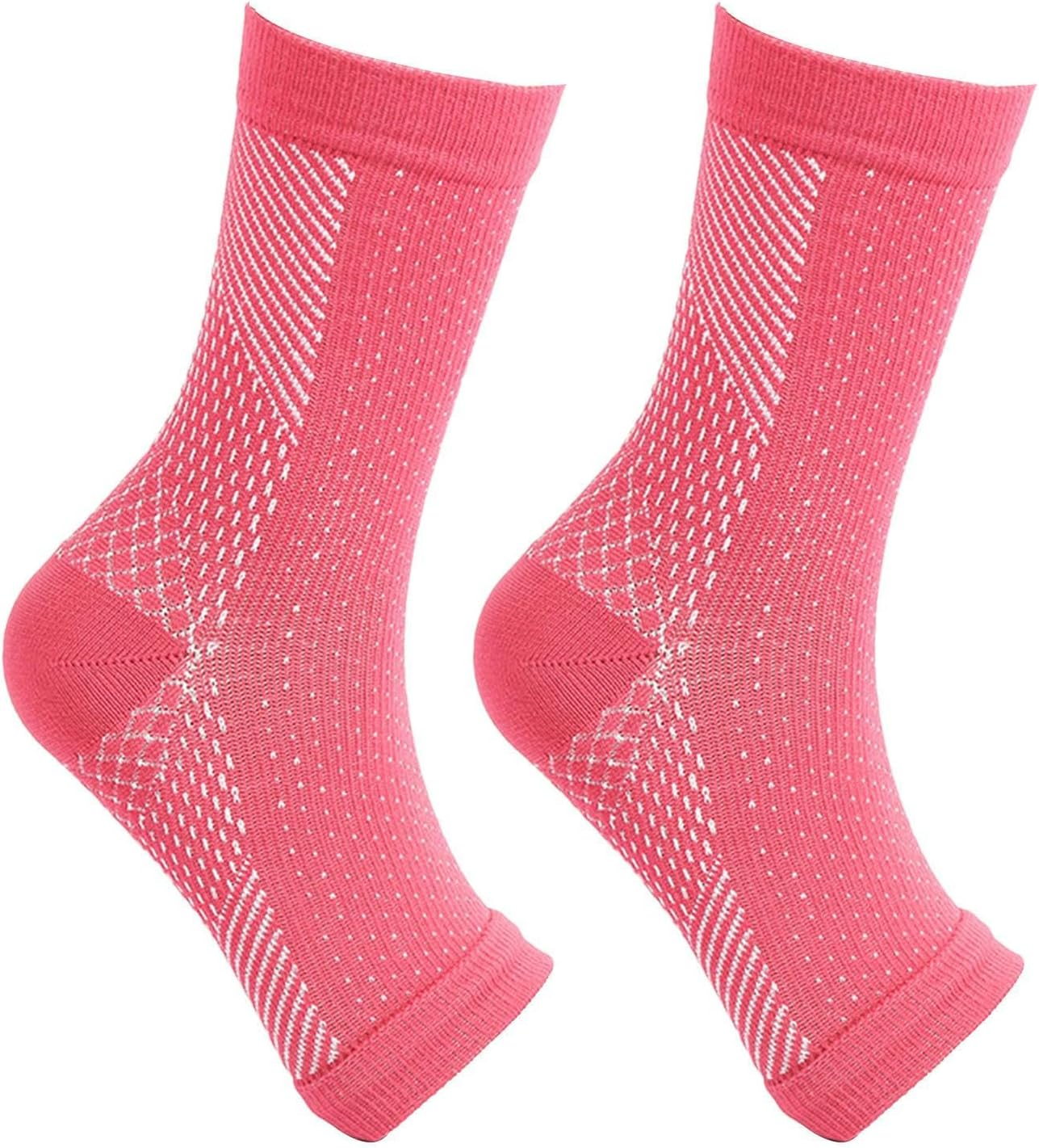 Neuropathy Compression Socks, Toeless Compression Socks for Travel Breathable, Comfortable Ankle Socks, Relief Athletic Socks for Arch & Heel Relief, Muscle, Feet Borato image number 3