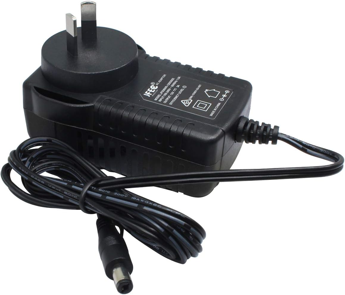 2-Pack AC to DC 12V 3A Power Supply Adapter, Plug 5.5Mm X 2.1Mm for CCTV Camera DVR NVR image number 1