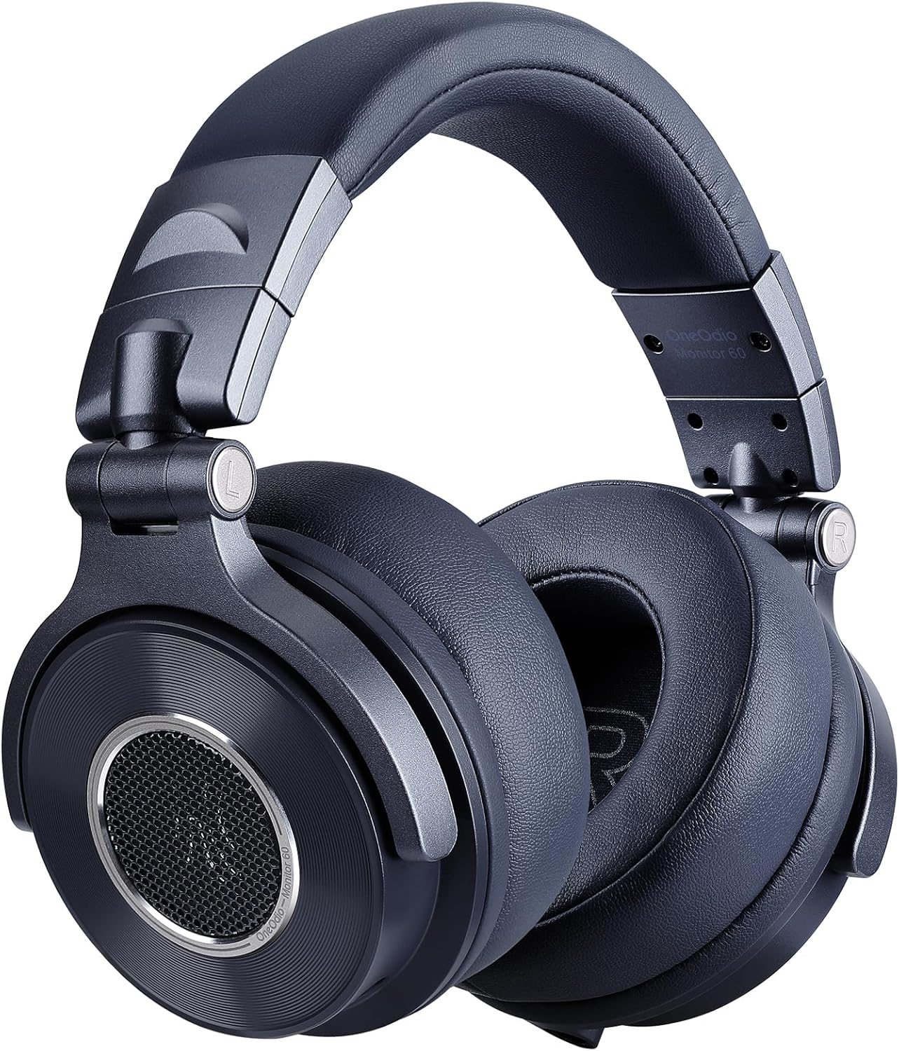 Oneodio Monitor 60 Sealed Monitor Headphones, High Resolution Certified, 2.0 Inches (50 Mm) Large Aperture Drivers, Includes 3 Detachable Cables for Music Production, DTM, Live Distribution, Studio