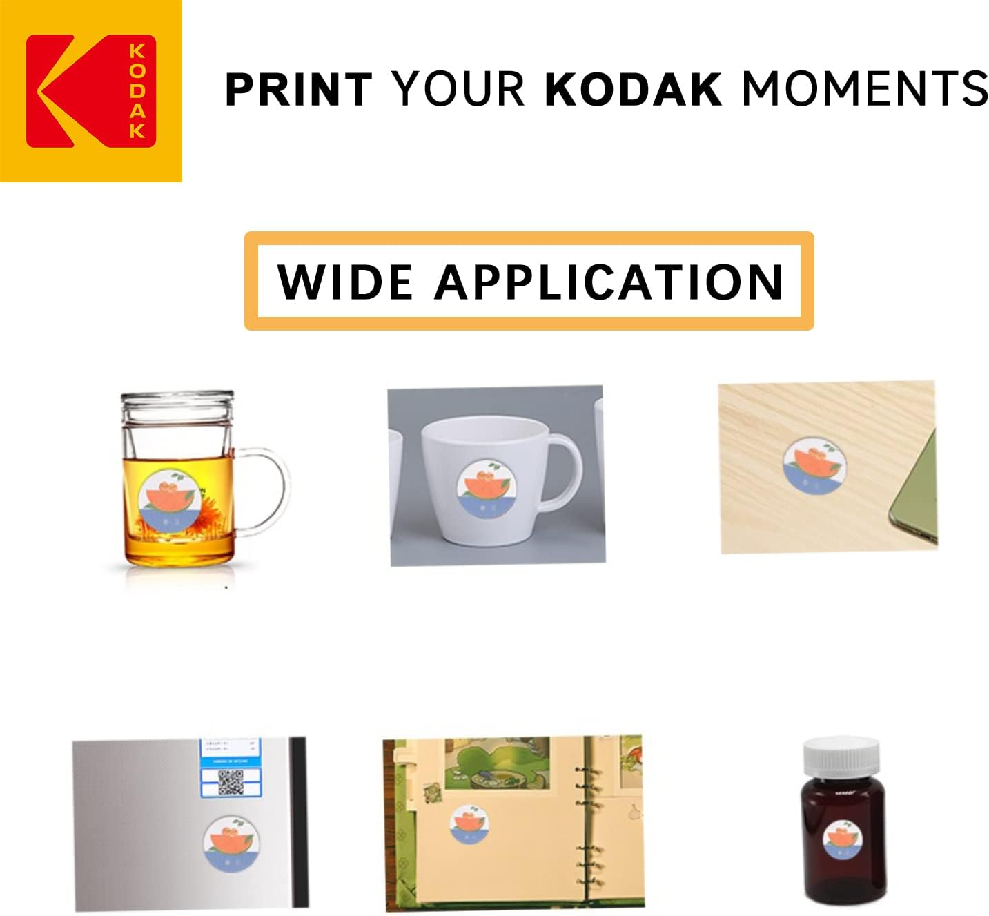 Kodak Matte A4 Sticker Paper (100 Sheets) image number 2