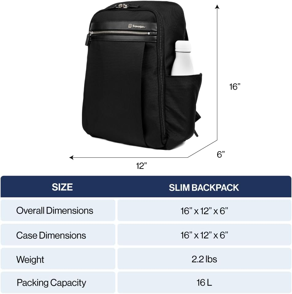 Travelpro Platinum Elite Business Travel Laptop Backpack image number 2