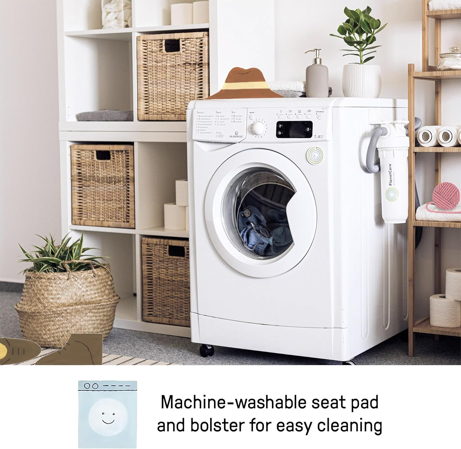 Ingenuity Keep Cozy 3-In-1 Grow with Me Vibrating Baby Bouncer Seat & Infant to Toddler Rocker - Spruce, Newborn and Up image number 3