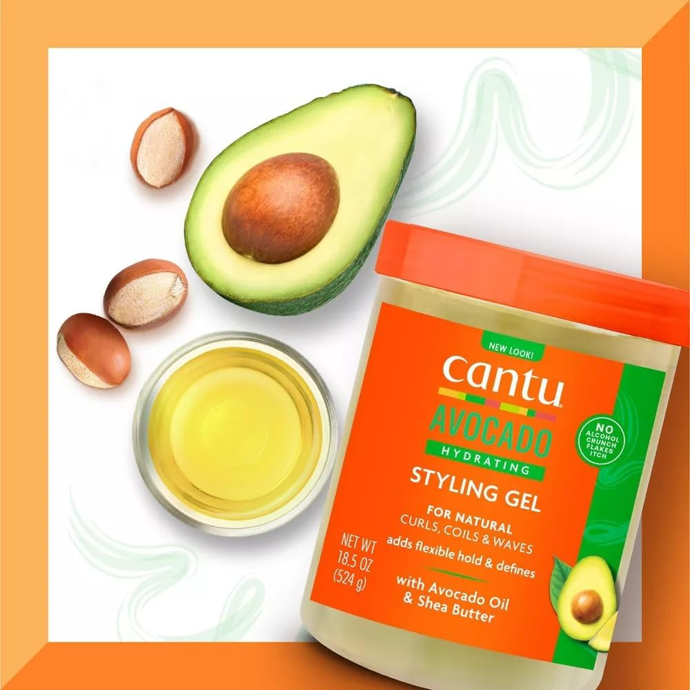 Cantu Avocado Styling Gel 524 G image number 4