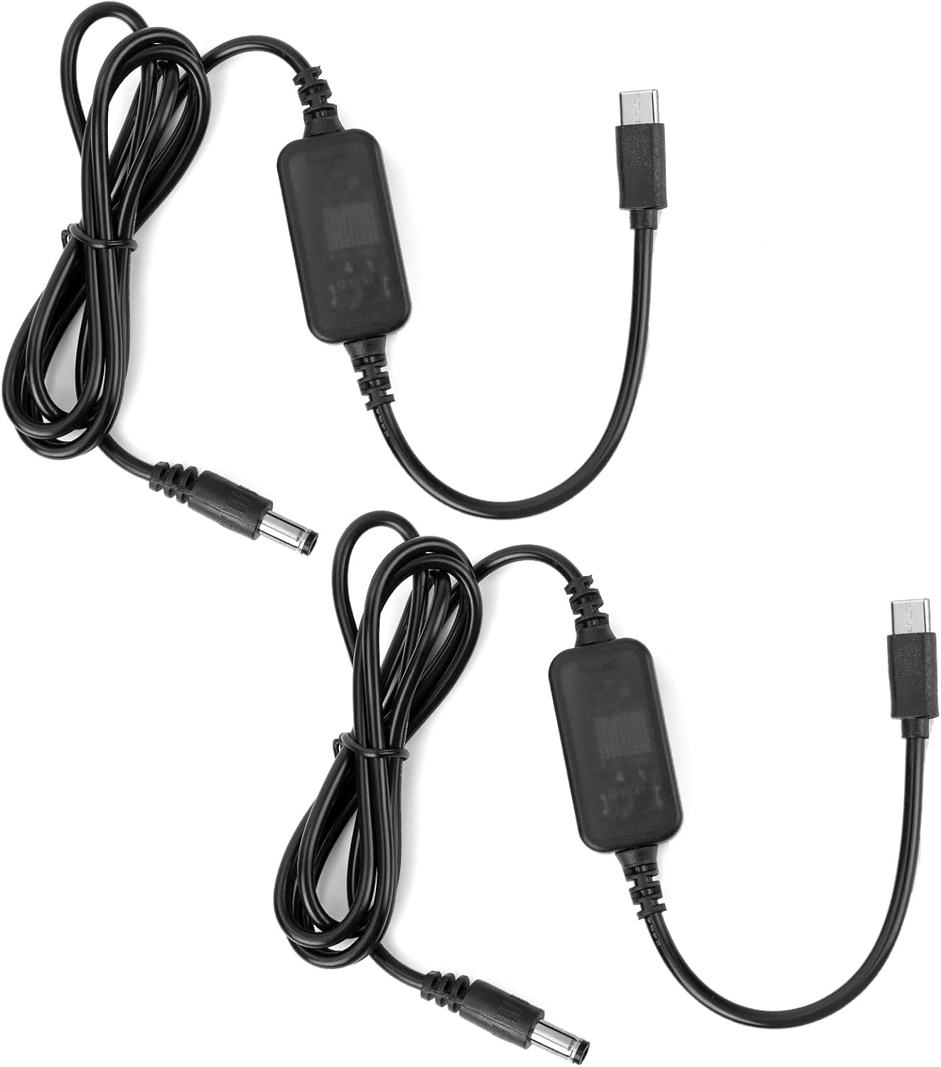 2Pcs Baby Car Camera USB Powered Adapter, DC5521 to USB C 12V Cord Cable Adapter Pragmatic Baby Car Camera Accessories for Vehicle Supports Cigarette Lighter Port Only Not Monitor image number 5