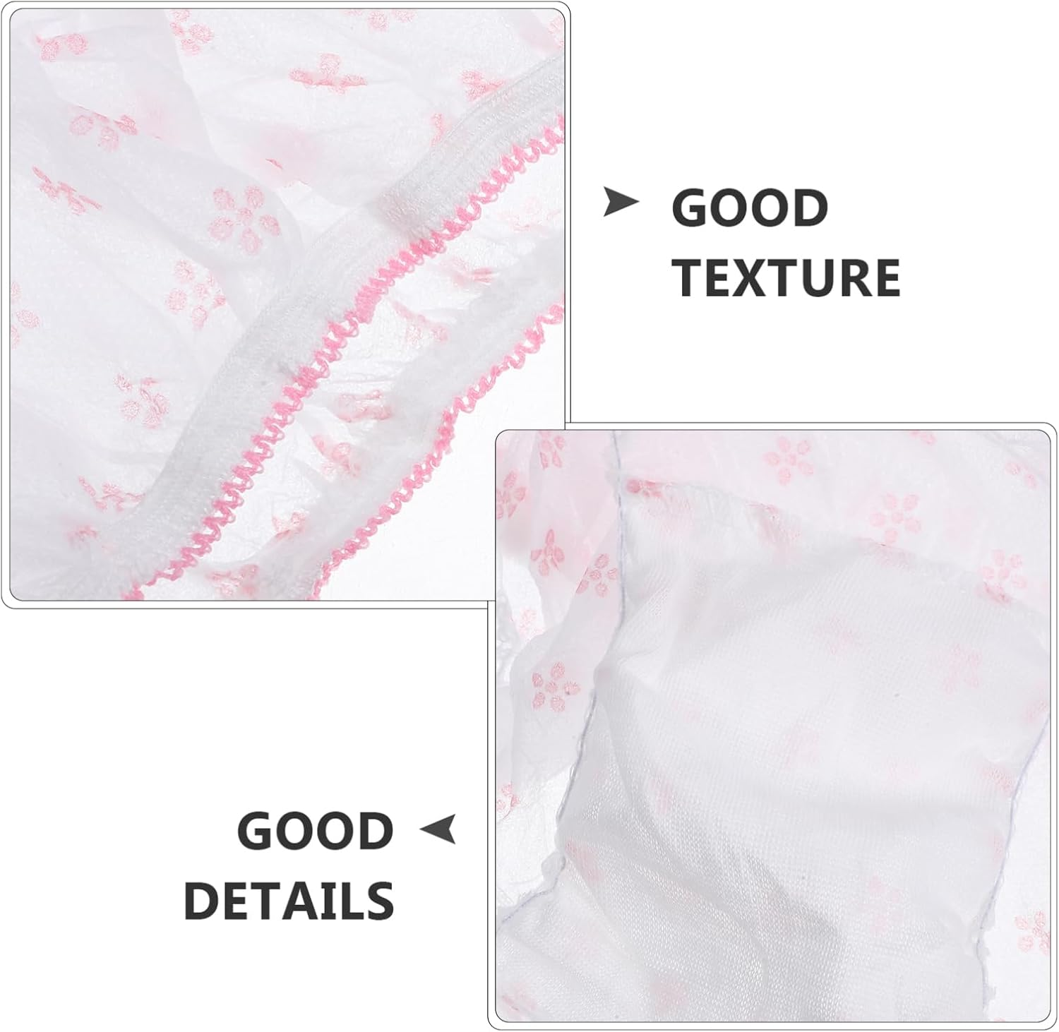 ERINGOGO Maternity Panties Disposable Underwear 7Pcs Non-Woven Odorless Skin-Safe Prenatal Postpartum Briefs Size L Mixed Color High Elasticity Breathable for Mothers image number 2