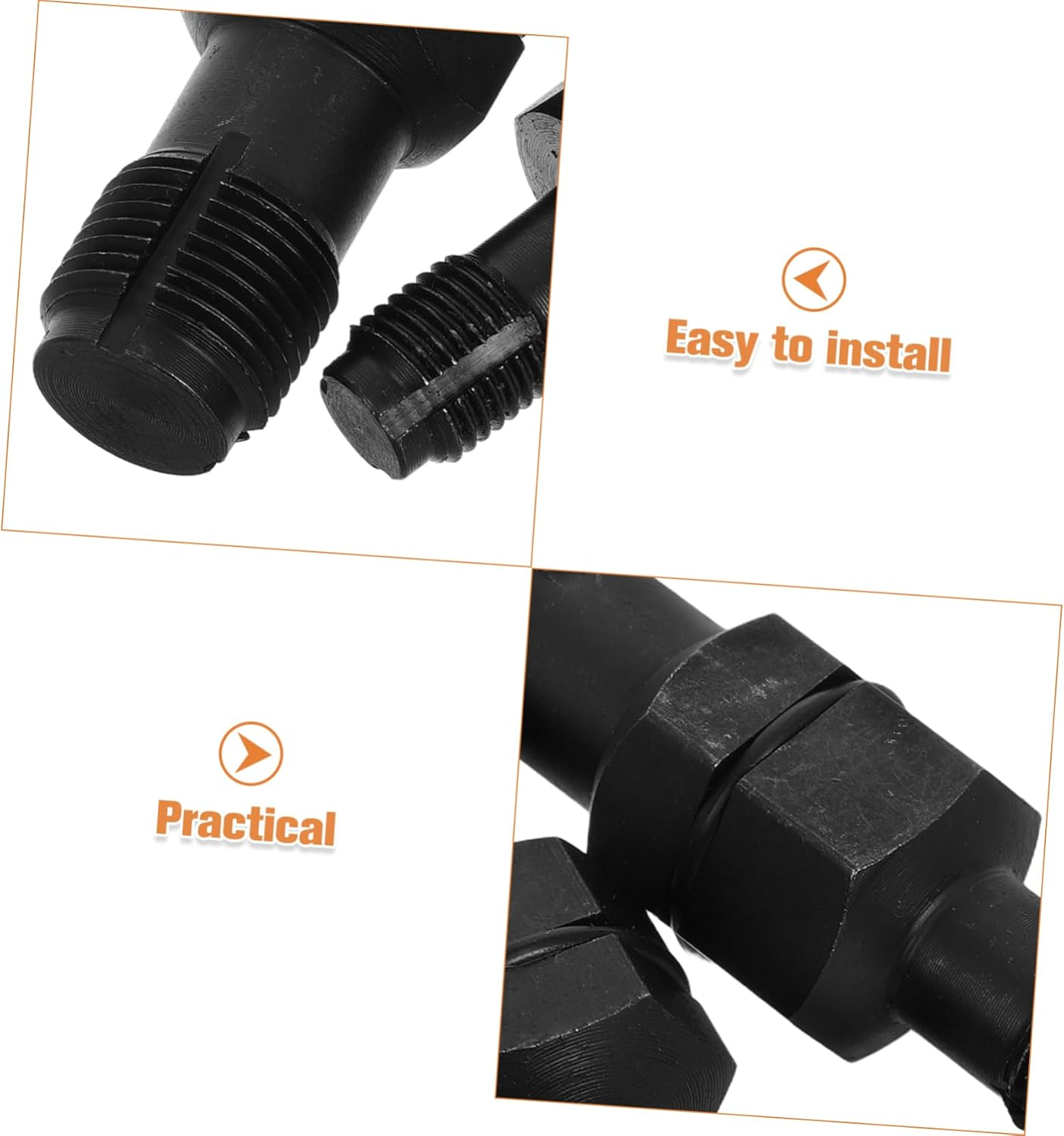 HAPINARY 2Pcs Spark Plug Repair Tool Thread Cleaning for Automotive Maintenance Plug Restoration Device image number 2