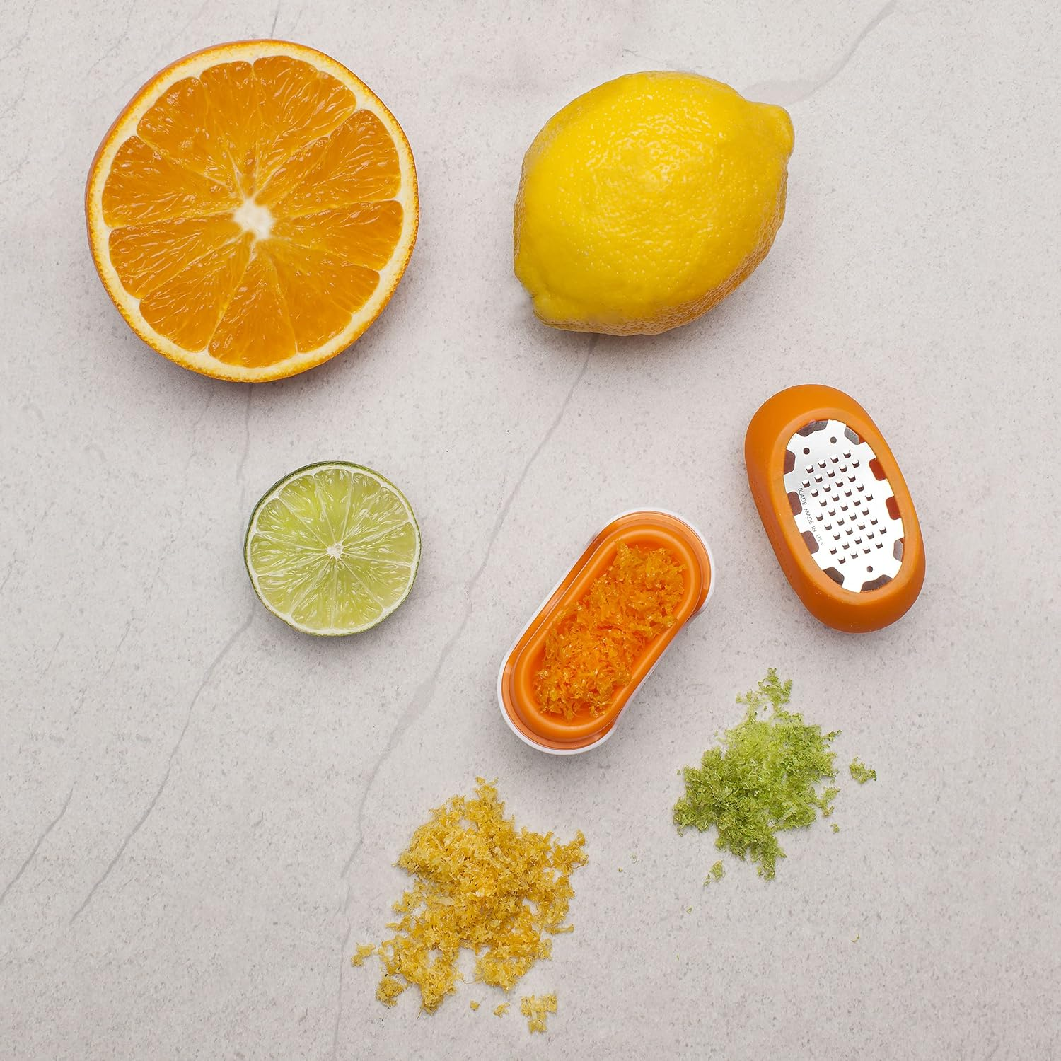 Microplane Flexi Zesti Handheld Citrus Zester (Yellow) image number 6