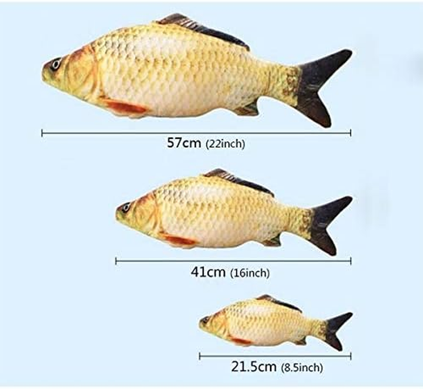 Pet Toys Simulation Fish Toy Funny Cat Toy Fish Stuff Scratching Post Board Toy, Large Size: 57.0 X 22.0 X 13.0Cm Pet Toys image number 2