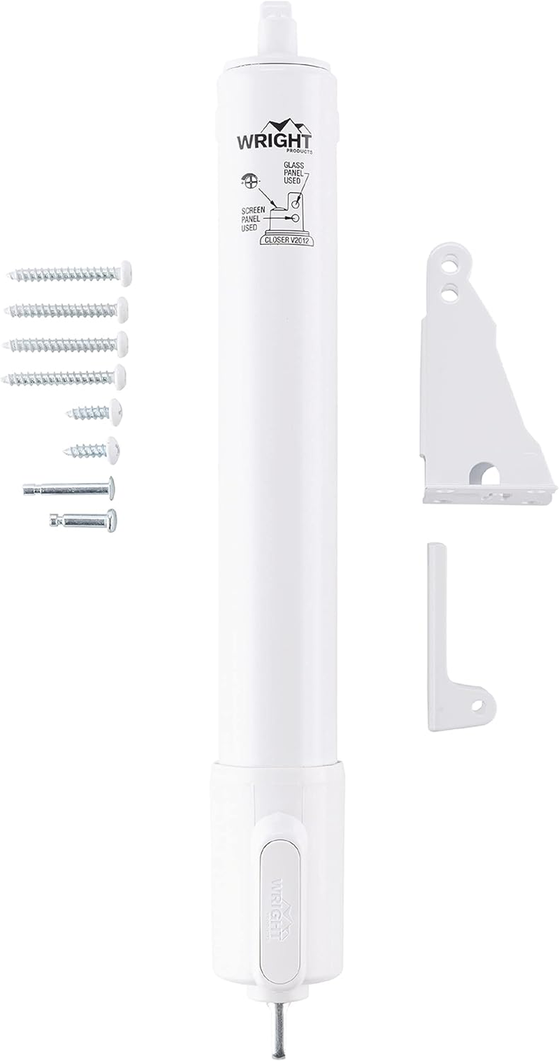 Wright Products V2012BL Heavy Duty Tap-N-Go Pneumatic Closer, Black