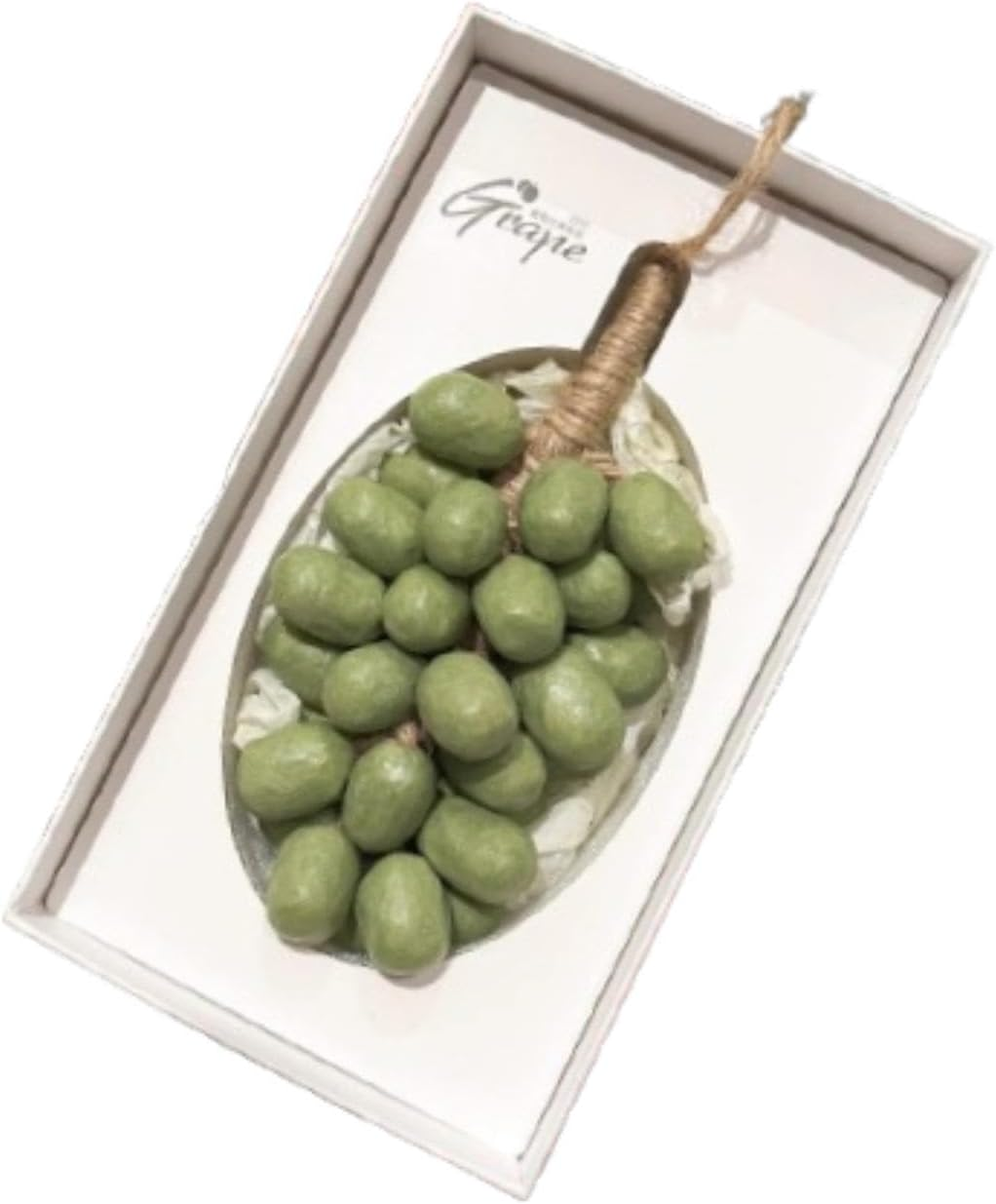 Perfk Bunch of Grapes Soap Perfume, Creative Deep Cleansing Handmade Soap, Hanging Decoration for Daughter Bathroom Wife Face, Green image number 4