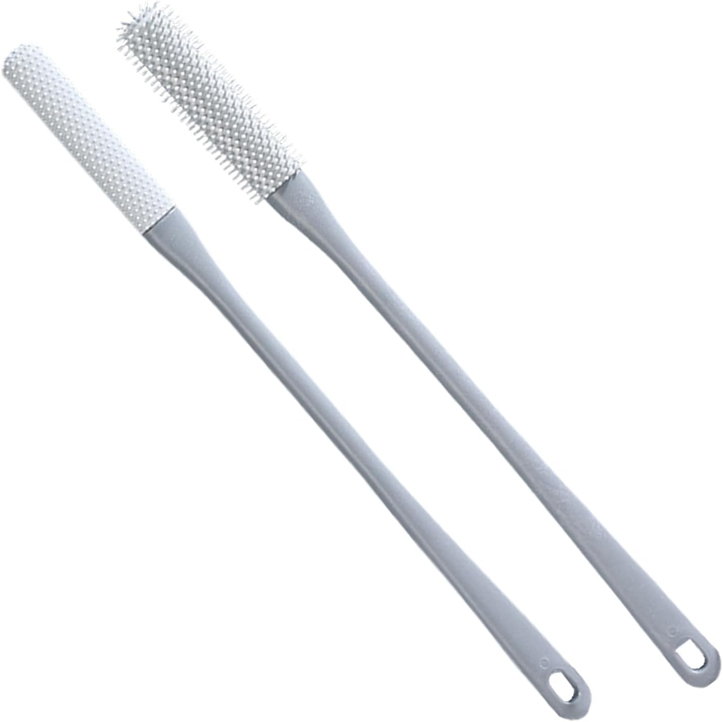 Silicone Foot Brush | Silicone Bristles Feet Brush,Foot Scrubber in Shower, Bristles, Deep Cleaning Extended Handle for Elderly Seniors