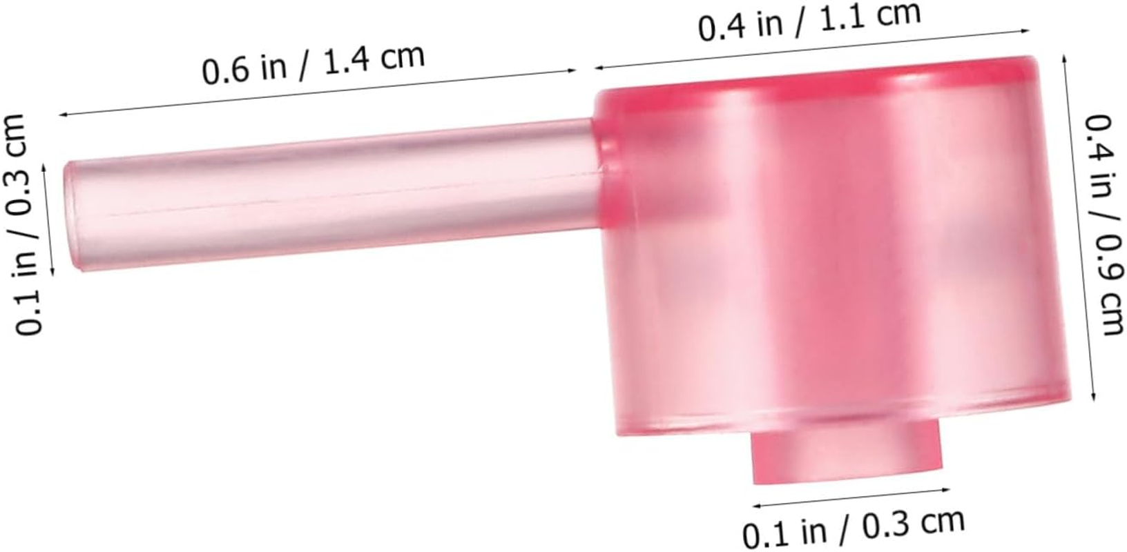 DECHOUS Perfume Transferring Heads 30Pcs Press Dispenser Tool Cosmetic Liquid Dispensing Convenient Portable Travel Accessory for Women image number 1