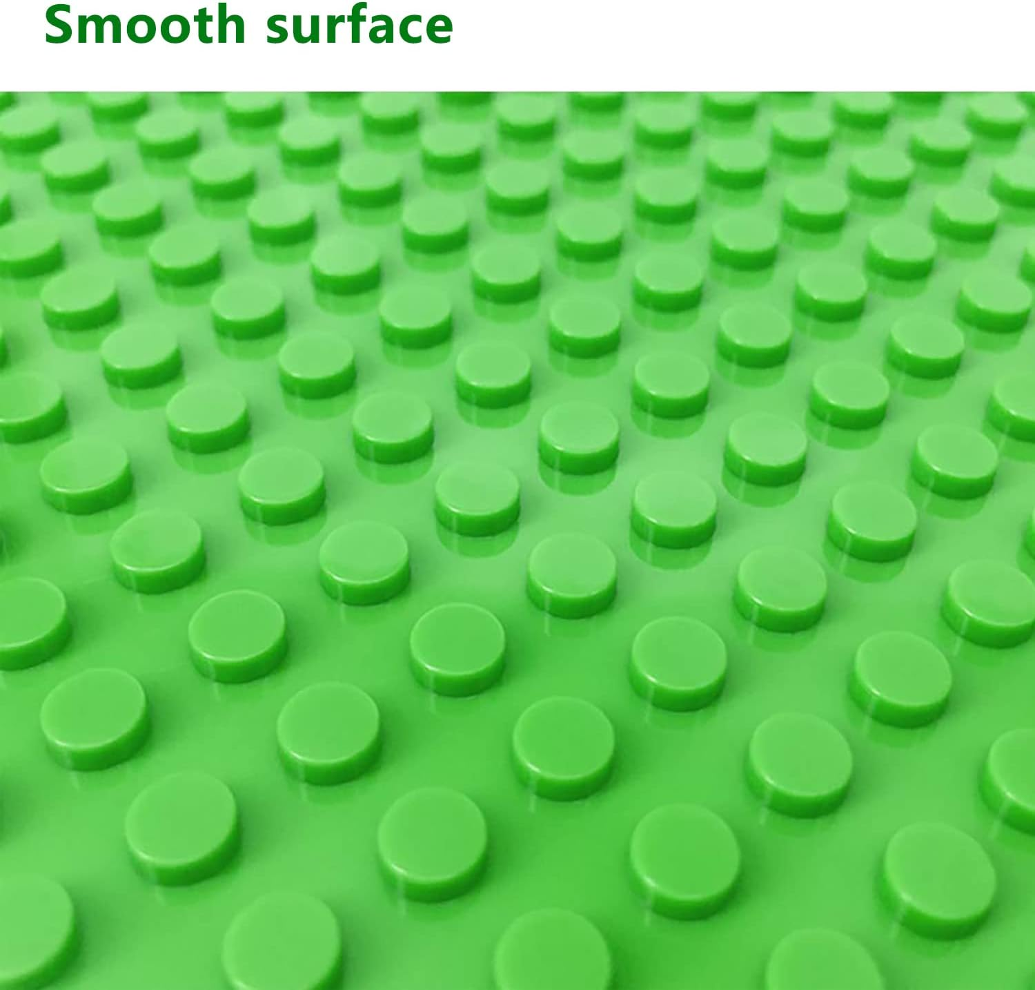 Classic Baseplates Building Bricks 25CM X 25CM Base Plates Compatible with Major Brand Toy Blocks Pack of 4