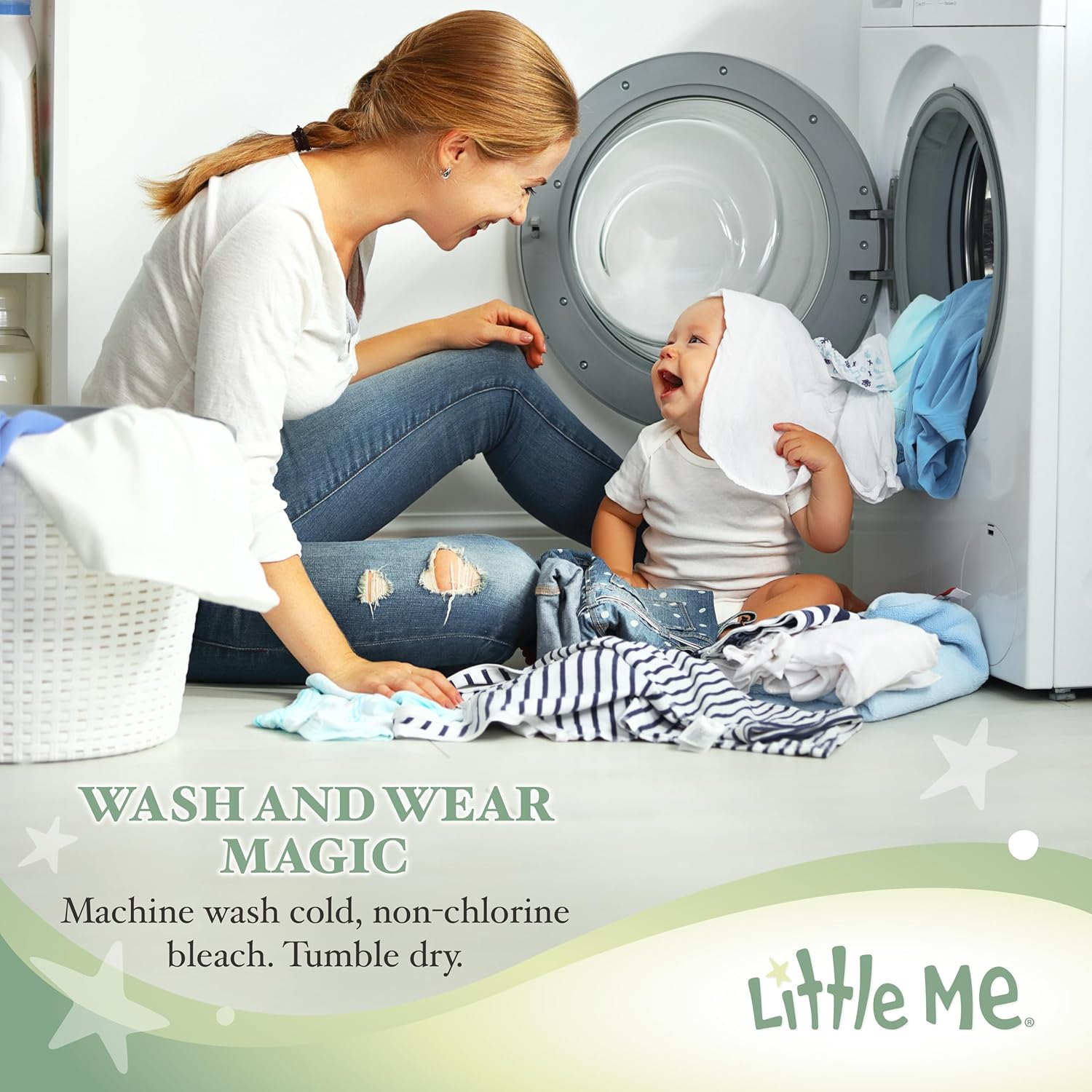 Little Me Blankets for Baby, Plush Swaddling Receiving Blanket, 30 X 27 Inches image number 5