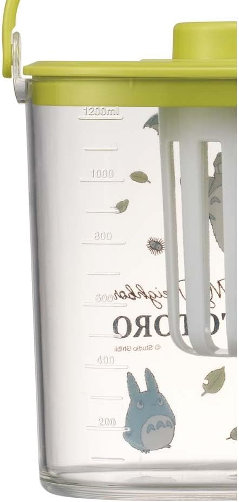 Skater CM10-A My Neighbor Totoro Studio Ghibli Cold Tea Pot with Tea Infuser, Cold Water Bottle, Heat Resistant, Hot Water OK - Chromi image number 4