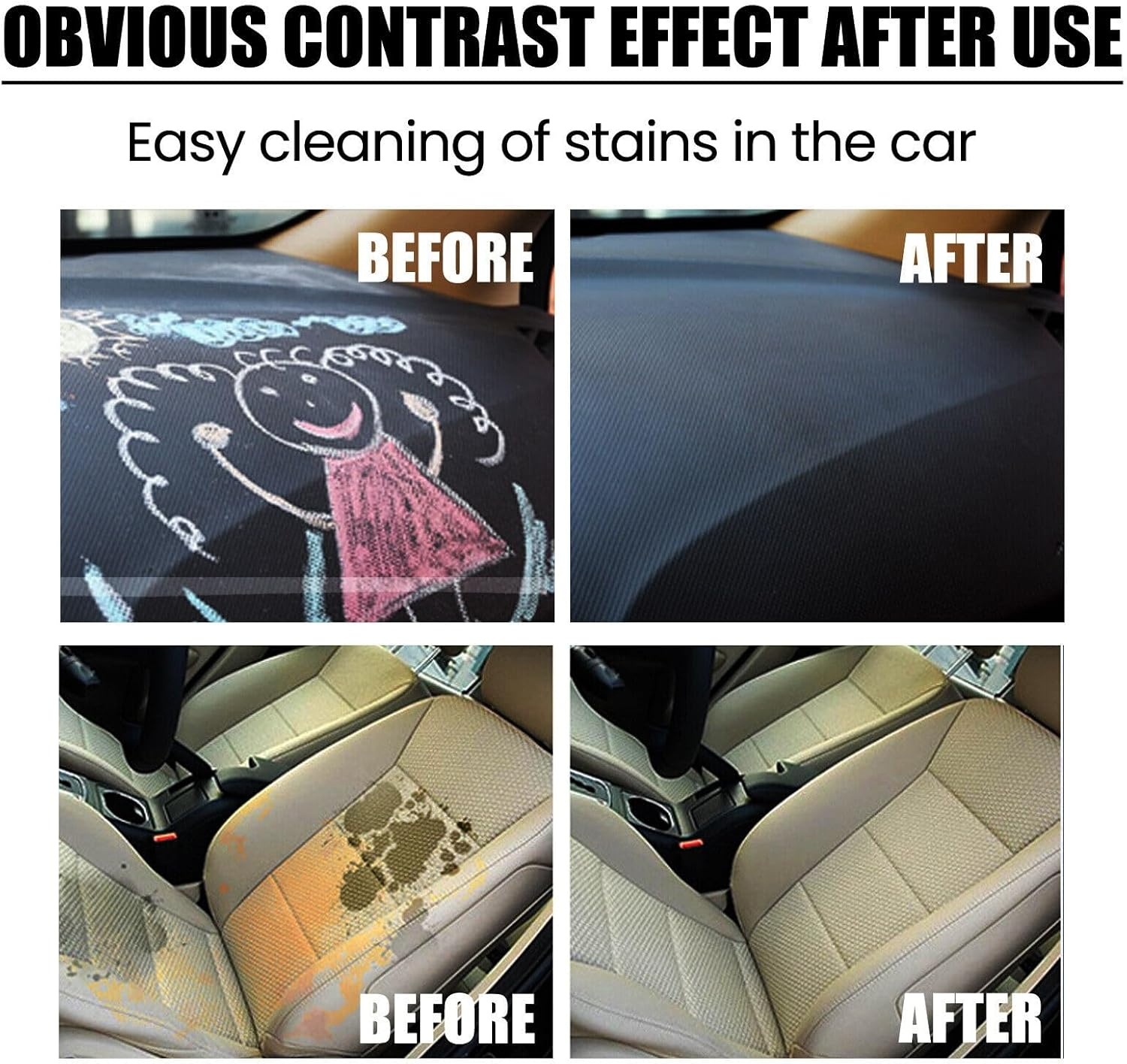 Tootoo Car Foam Cleaner, Special Cleaning Agent for Seat Cleaning, Maintenance (3)