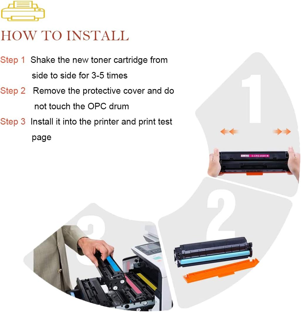 Compatible CS310 CS410 CS510 Toner Cartridge for Lexmark Cs310Dn Cs310N Cs310Dtn Cs410N Cs410Dn Cs410Dtn Cs510De Cs510Dte Printers, 4000 & 3000 Pages 70C2HK2HK2 0 70C. 2HC0 70C2HM0 70C2HY0 (BK/C/Y/M) image number 1