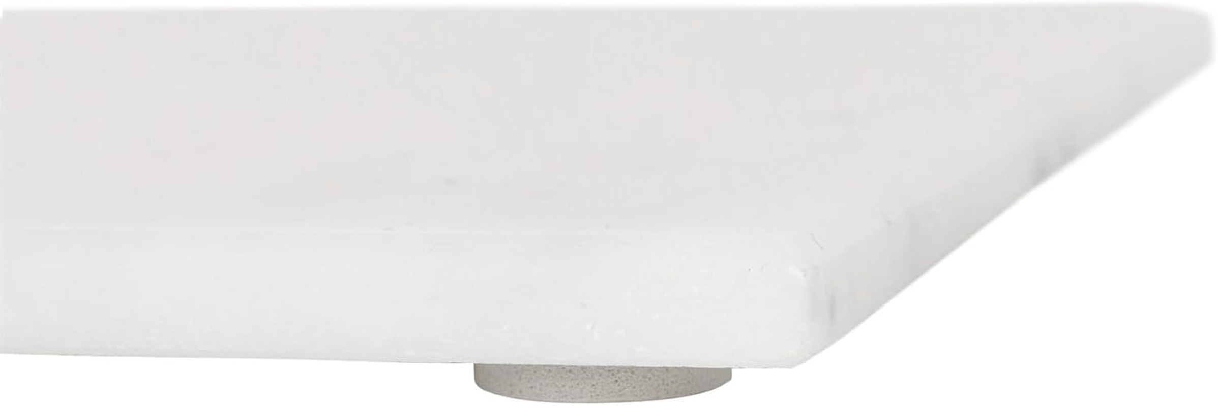 Argon Tableware White Marble Chopping Board - 30Cm X 20Cm X 0.7Cm - Rectangle - Kitchen Pastry Board, Cutting Block, Serving Platter Mat for Cheese, Bread and Meat image number 4