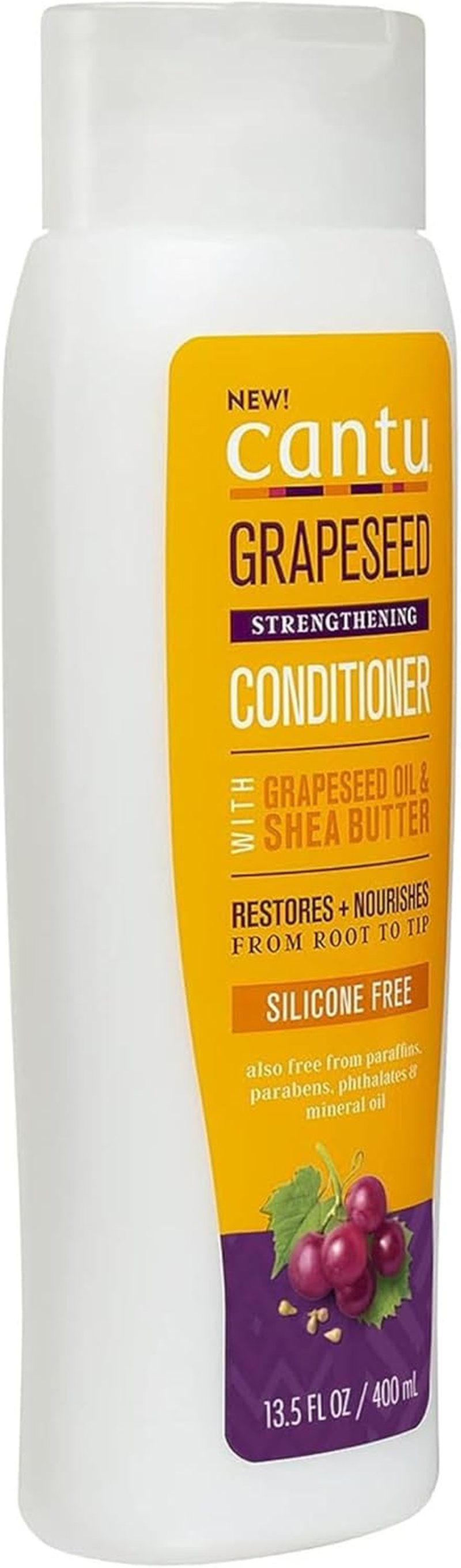 Cantu Grapeseed Hydrating Sulfate Free Cream Conditioner 400 Ml