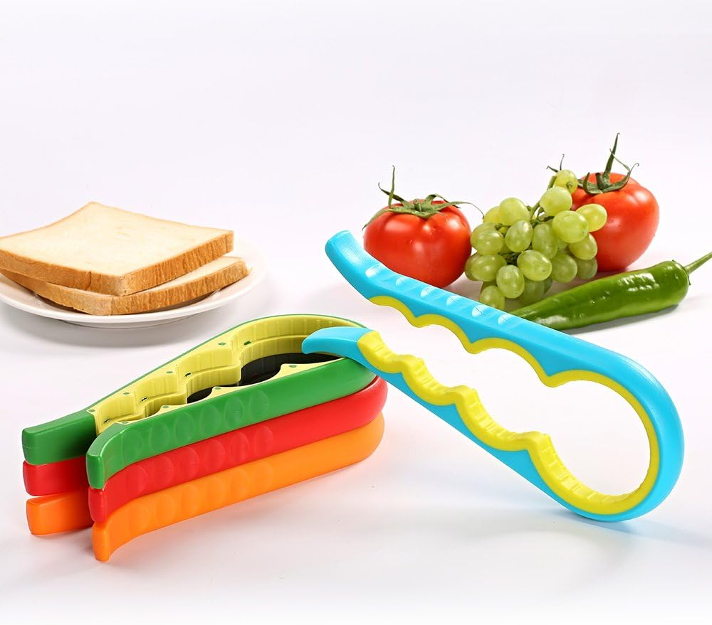 Jar Opener Get Lids off Easily for Seniors, People Suffering from Arthritis and Anyone with Low Strength, Non-Slip Heavy-Duty Can Jar Bottle Opener (Green) image number 6