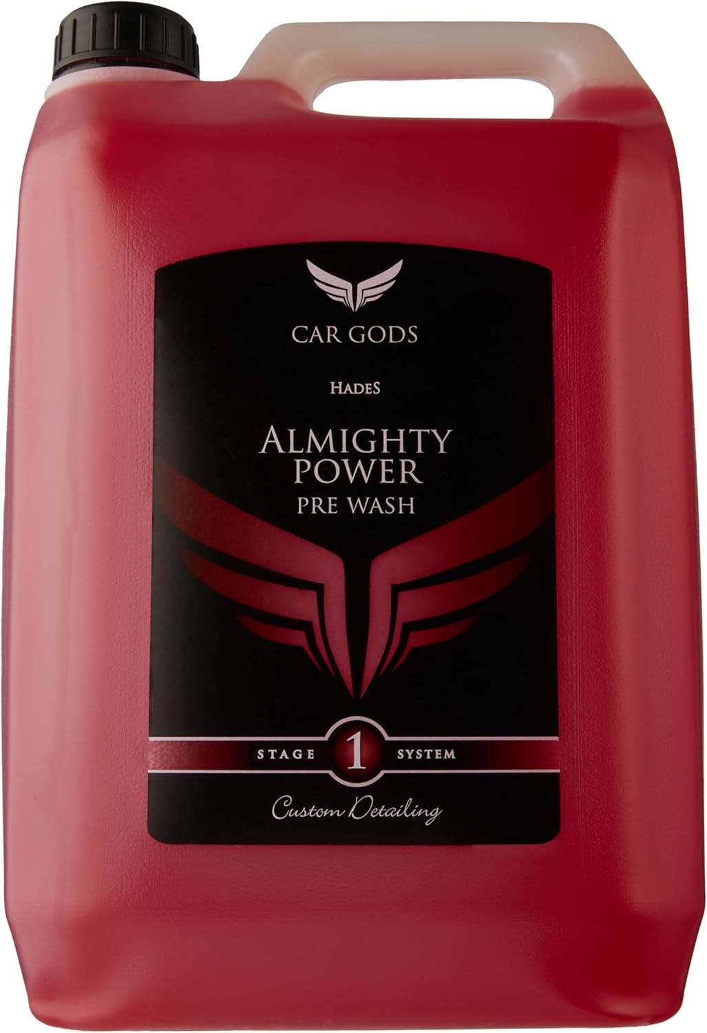 Car Gods Car Wash Pure Shampoo - High Vehicle Detailing Cleaner 5L - Gentle on Wax and Sealant - Grapefruit Scented Formulation