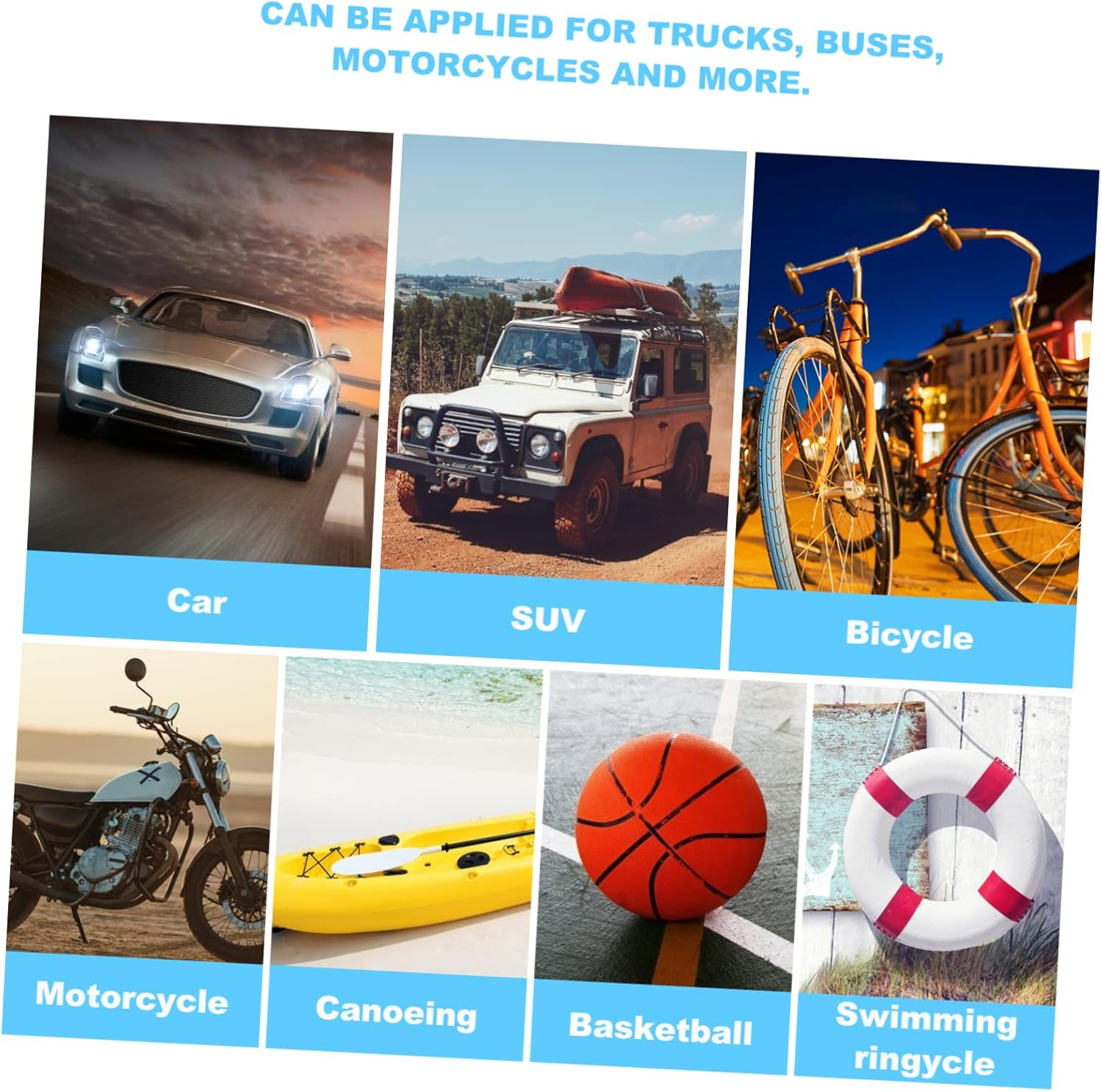 1 Set Air Clamp Kit Tire Attachment for Air Compressor Air Compressor Tire Inflator Attachment Air Compressor Accessories Tire Air Chuck Air Hose Major Pressure Gauge Brass