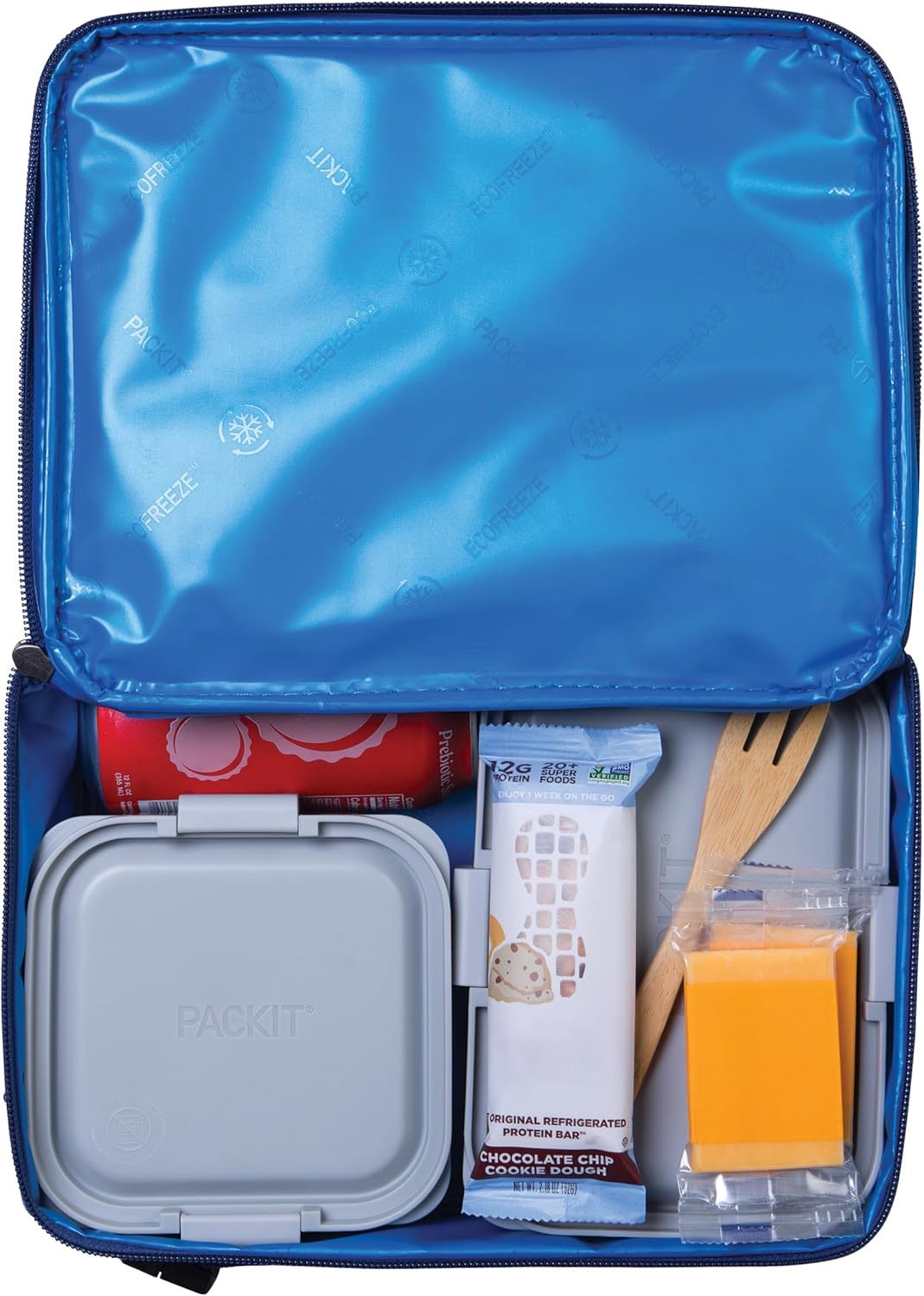 Packit Freezable Classic Lunch Box, True Blue image number 3